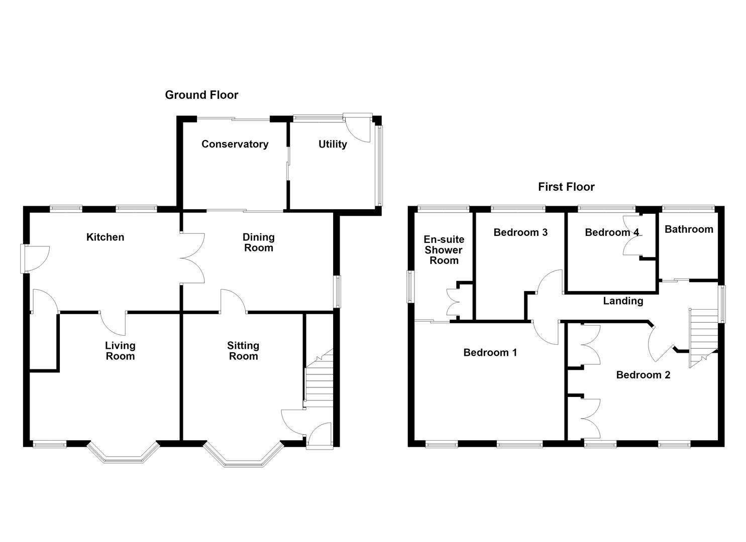 Broad Oaks Close, Dewsbury floorplan