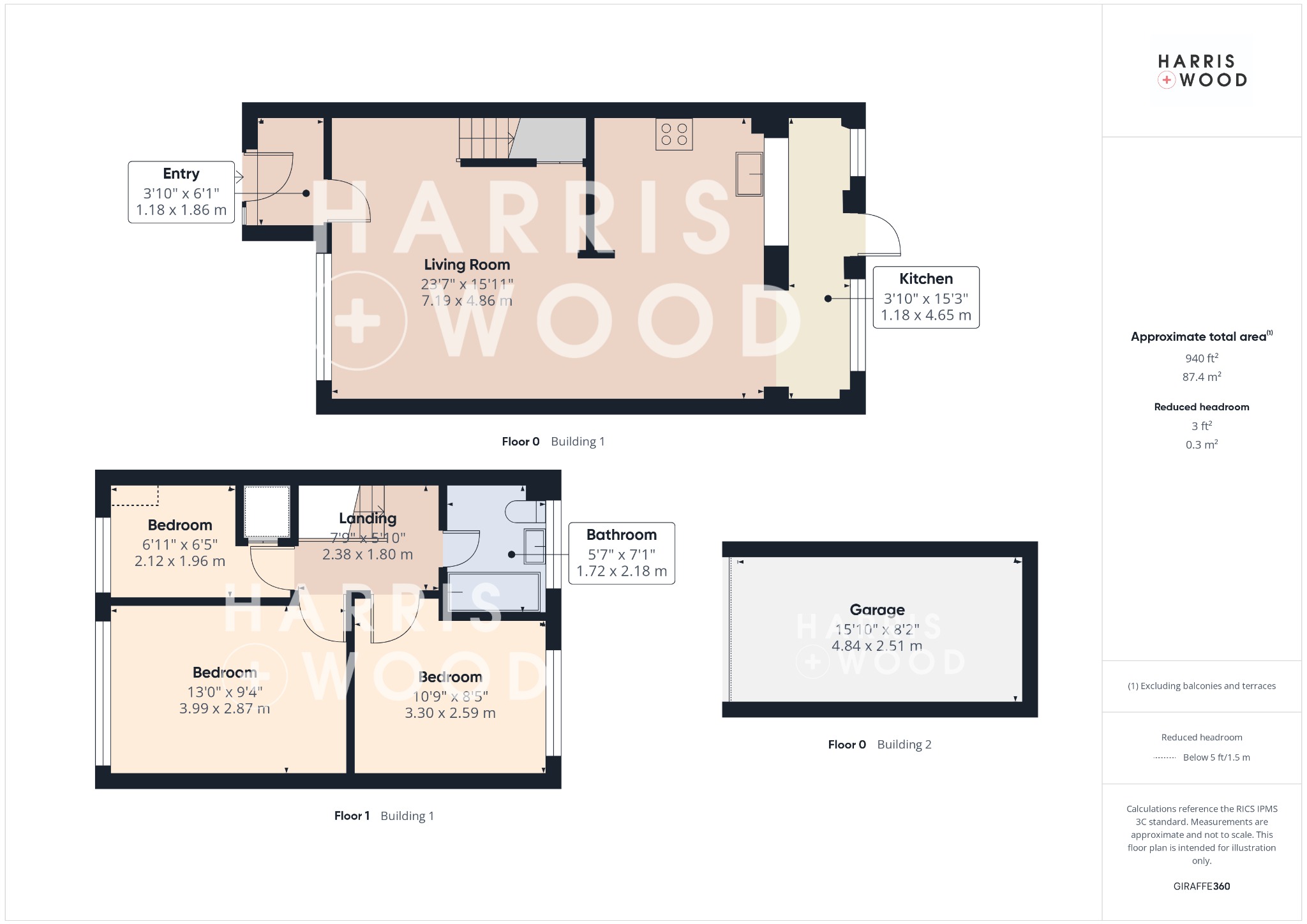 67, Onslow Crescent, Essex floorplan