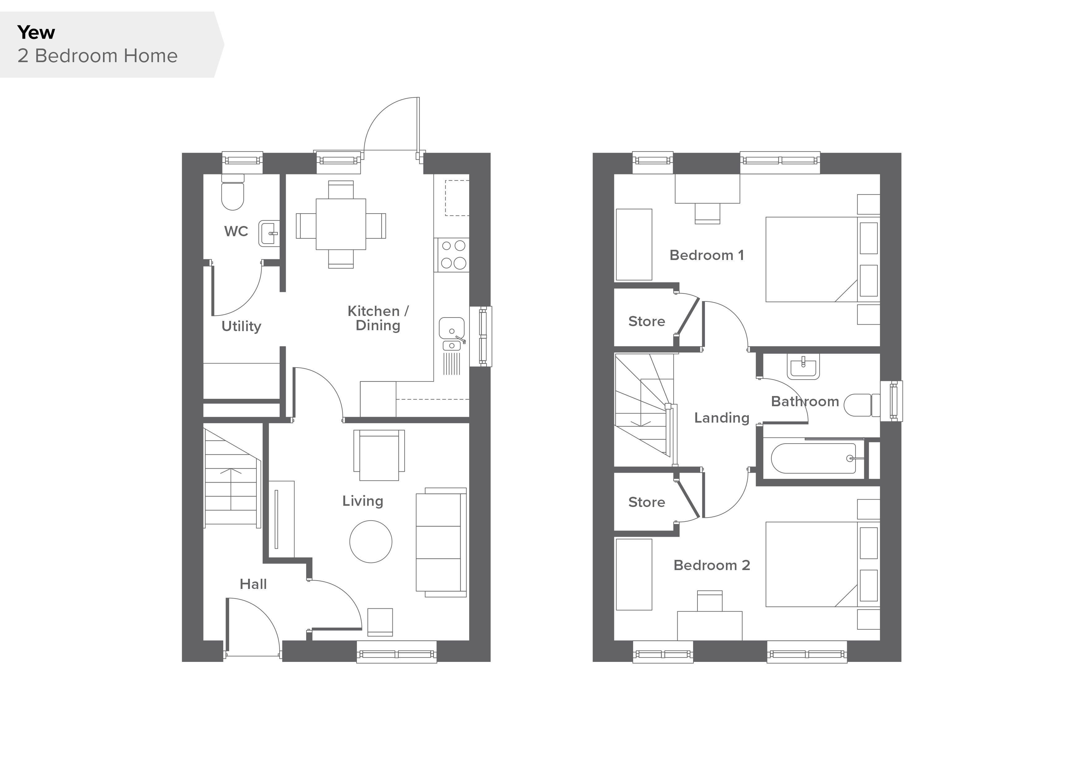 Seaman Way, Ince floorplan