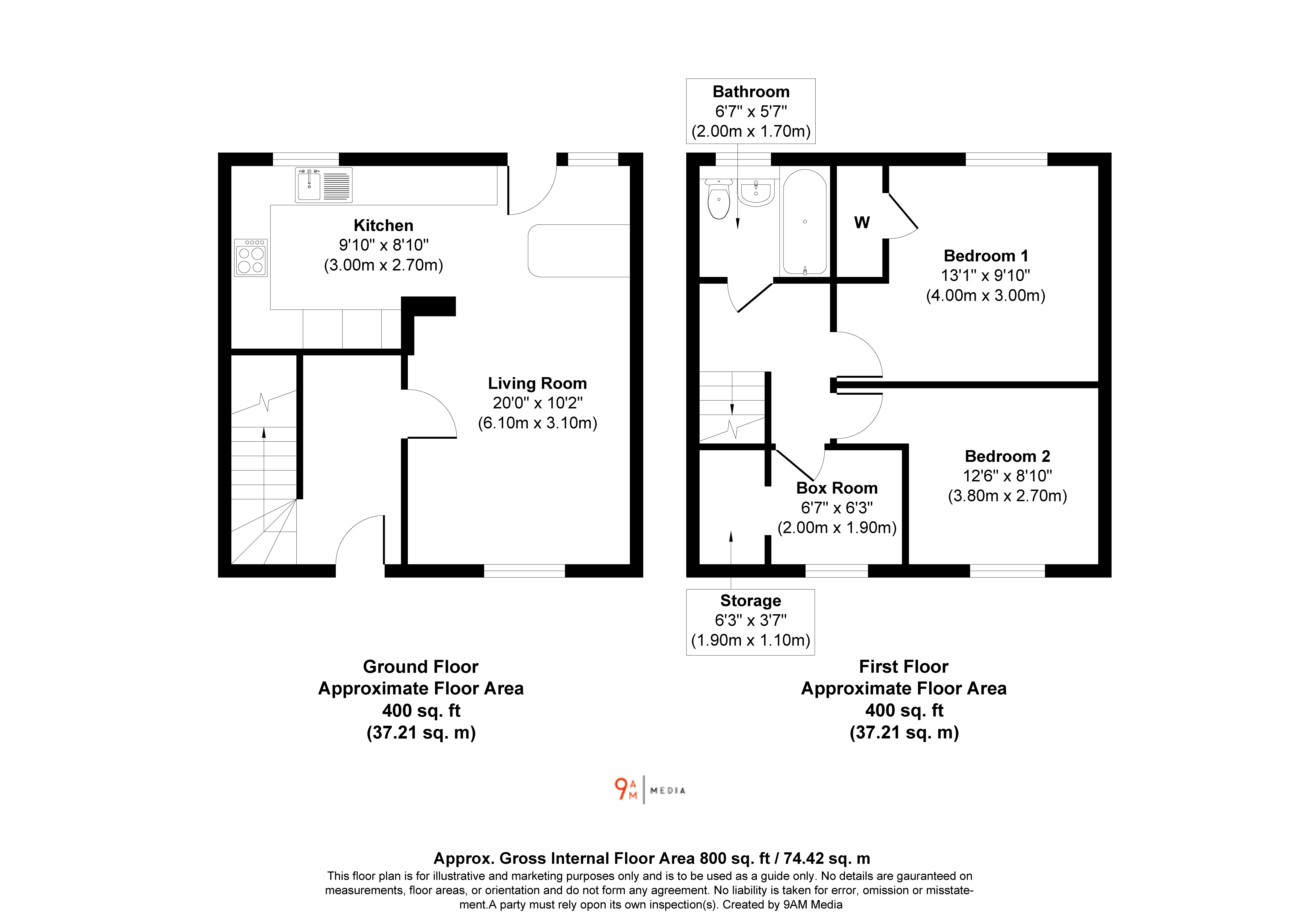 8, Coventry Place, Kinross floorplan