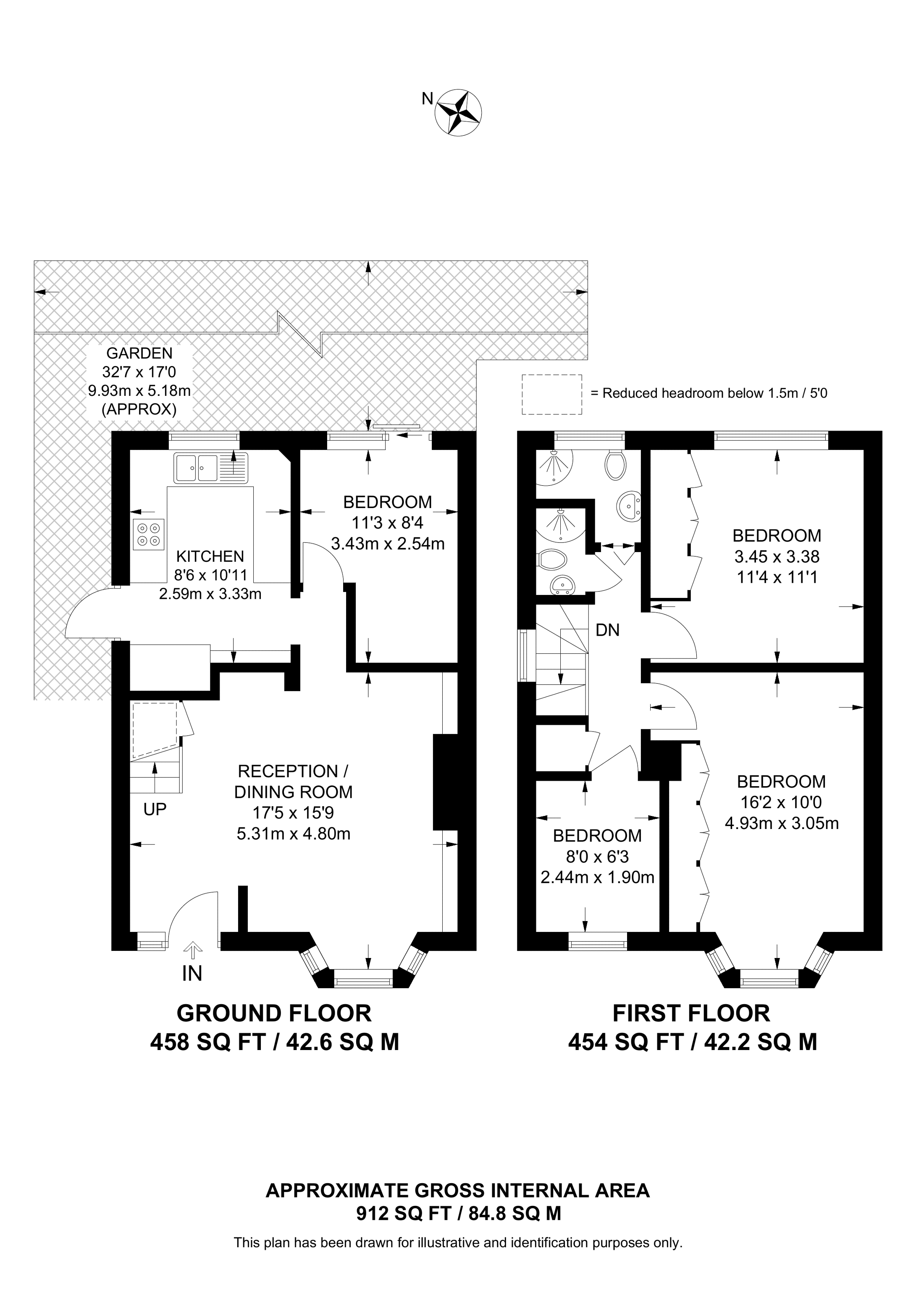 Gloucester Road, Feltham floorplan