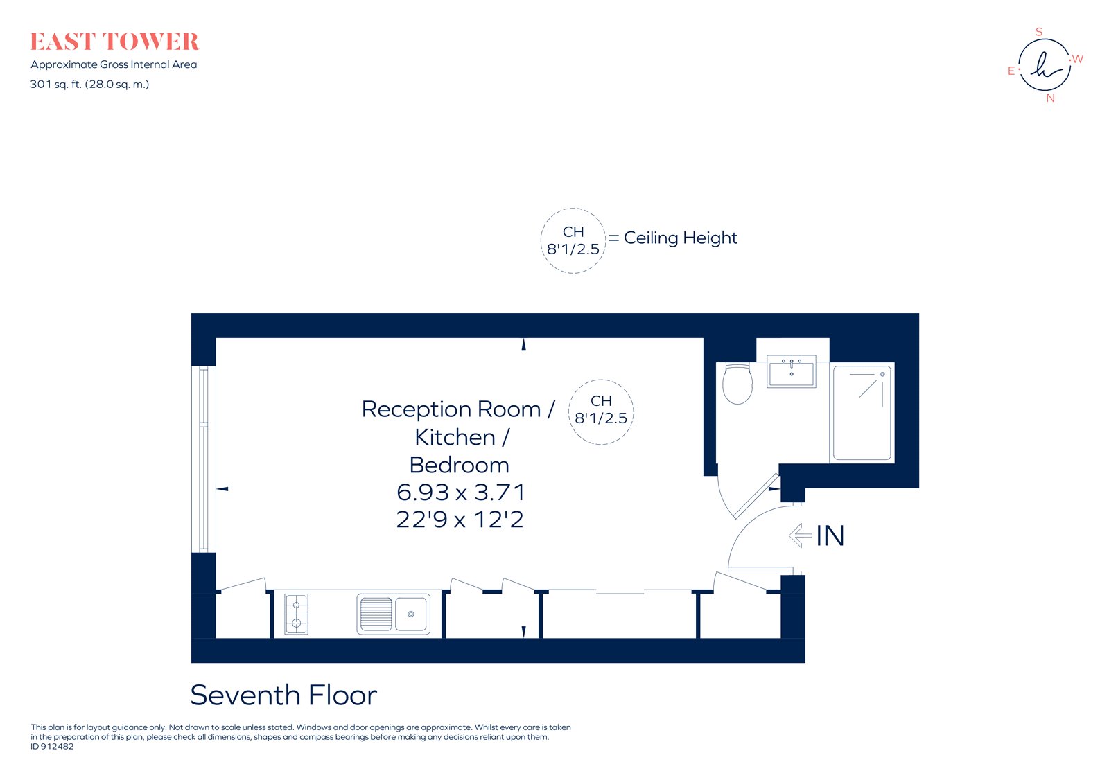 Pan Peninsula Square, London E14, 1 bedroom flat for sale 62775903