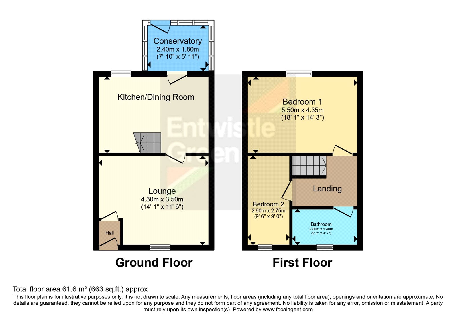 Livesey Branch Road, Livesey, Blackburn, Lancashire, BB2 floorplan