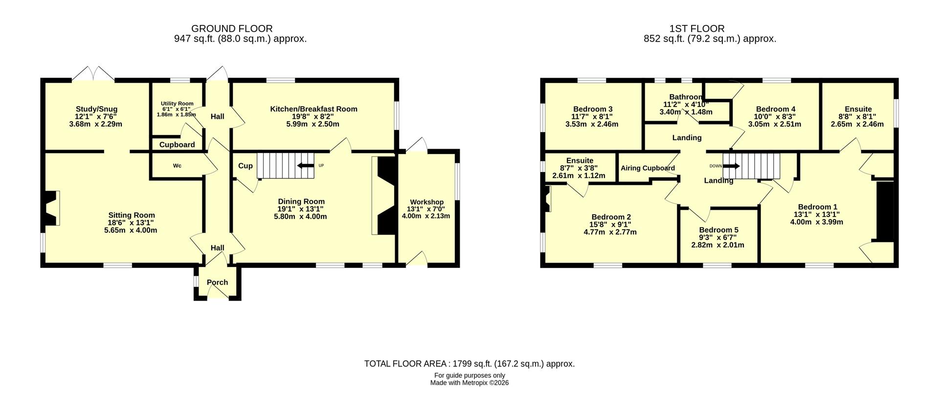 Pound Cottage, Kentisbeare, Cullompton floorplan