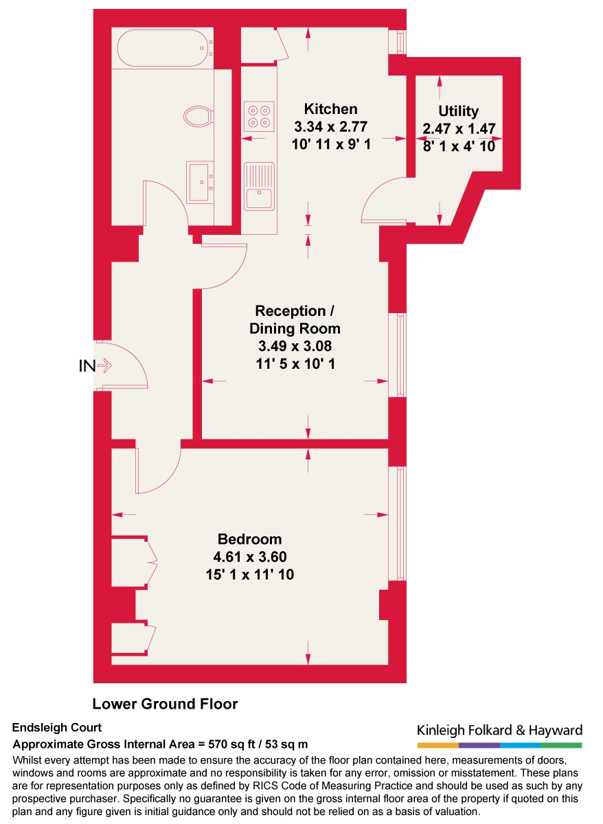 Upper Woburn Place, London floorplan