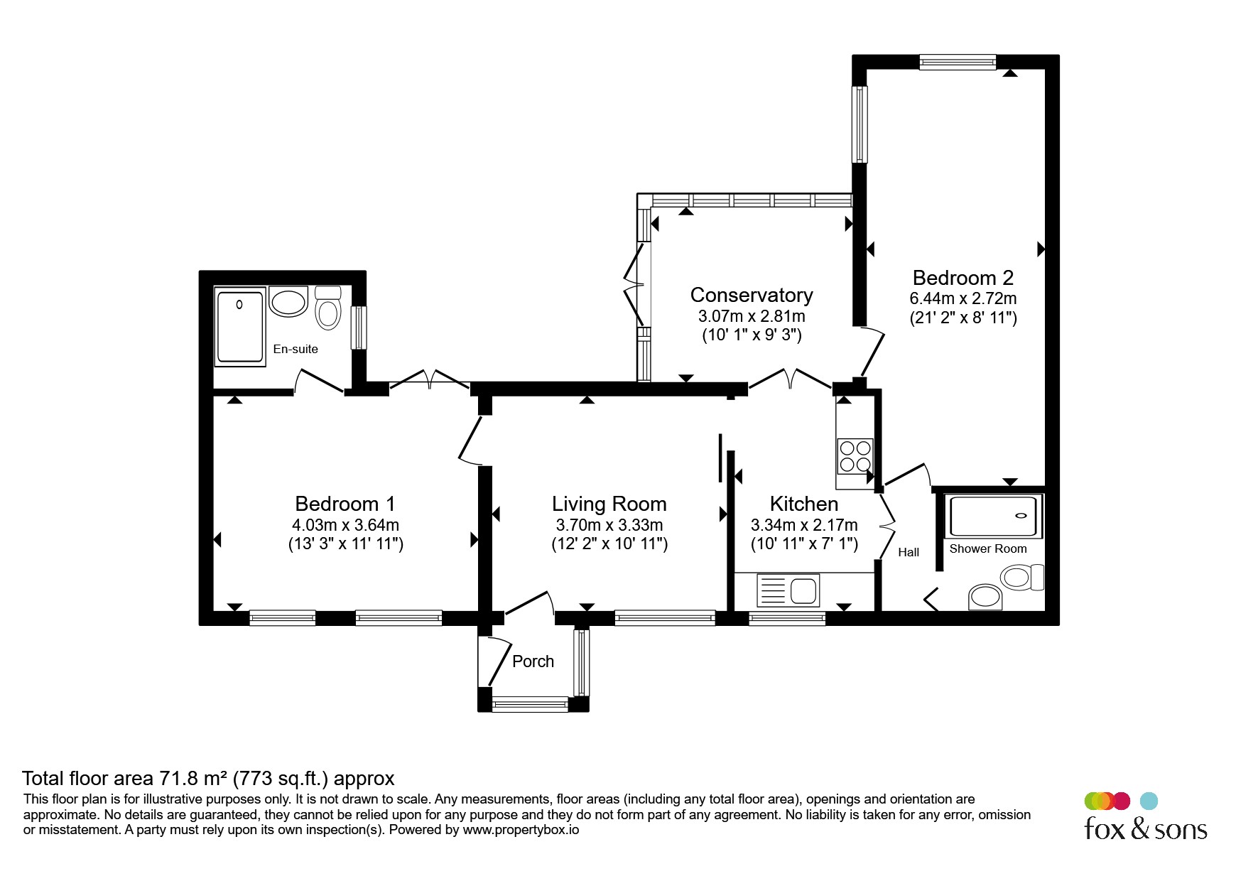 Oak Tree Cottage, Lower Dicker, Hailsham floorplan