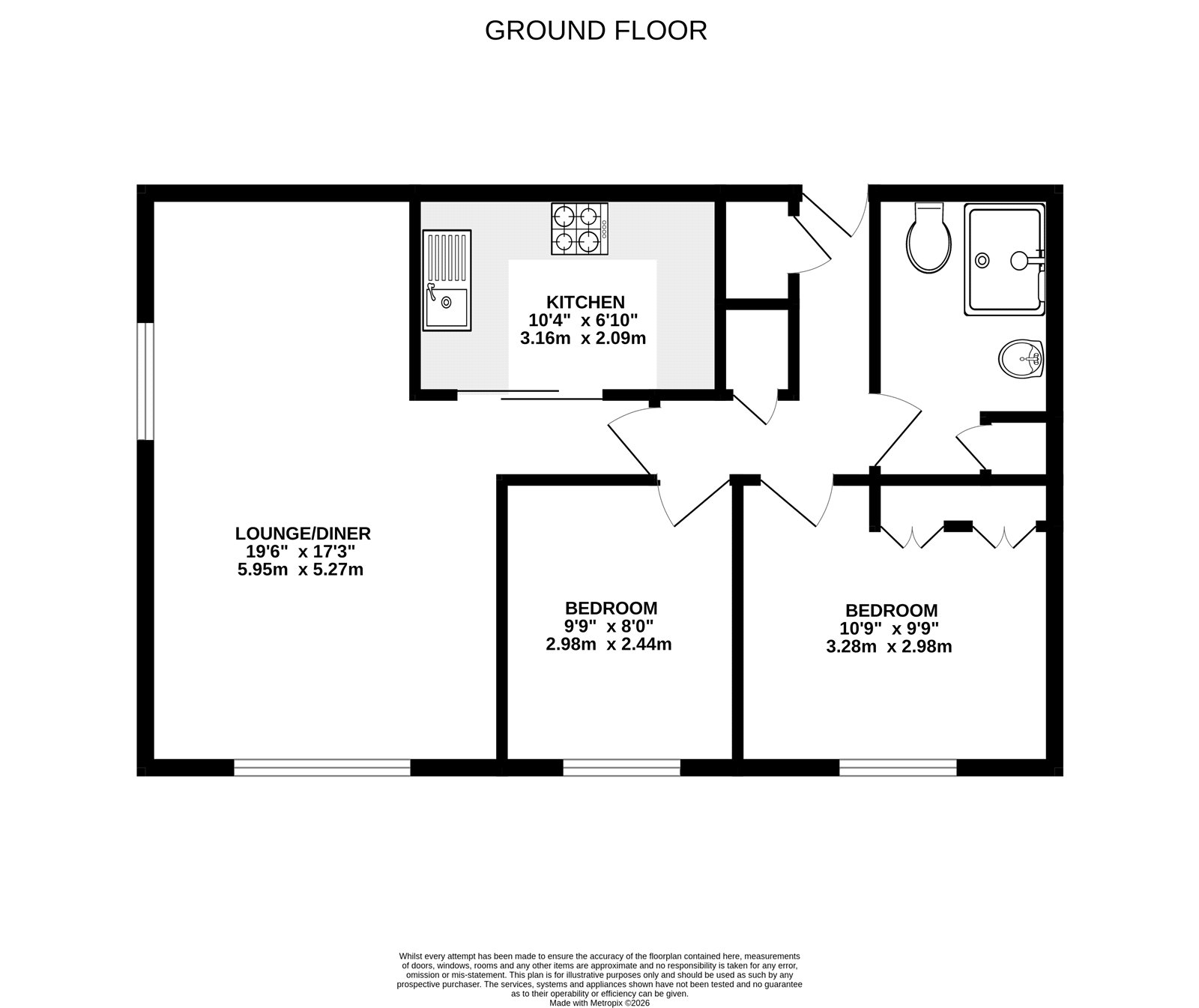 Flat 17, Appley Court,, Appley Drive, Surrey floorplan