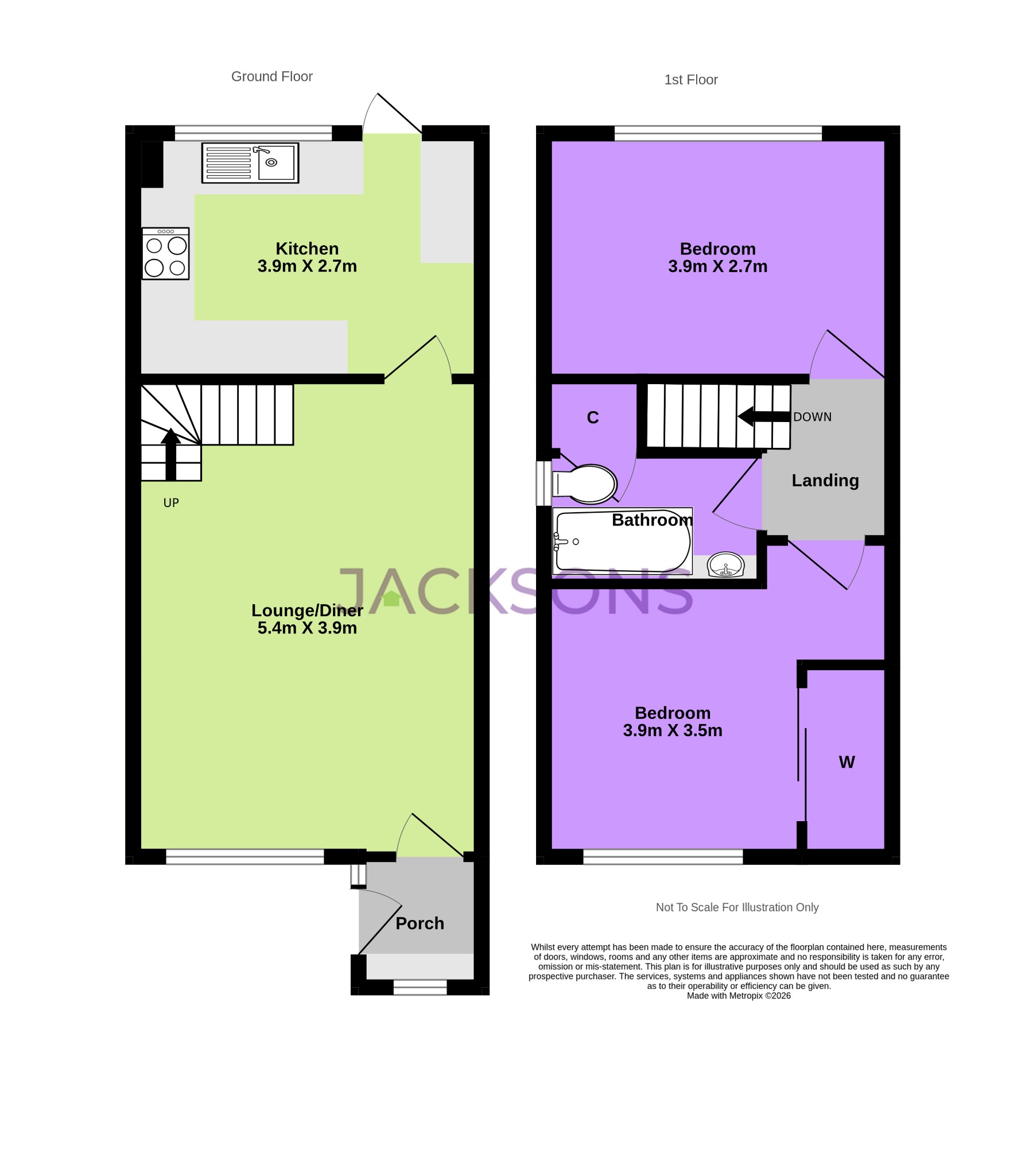 13 Plumtree Grove, Hempstead, Kent floorplan