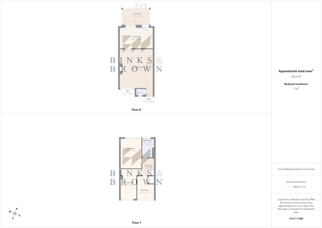 26, Larkswood Road, Corringham floorplan