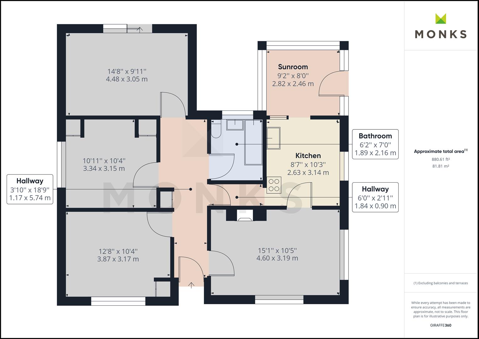 Pontesbury Hill, Pontesbury, Shrewsbury SY5, 2 bedroom detached