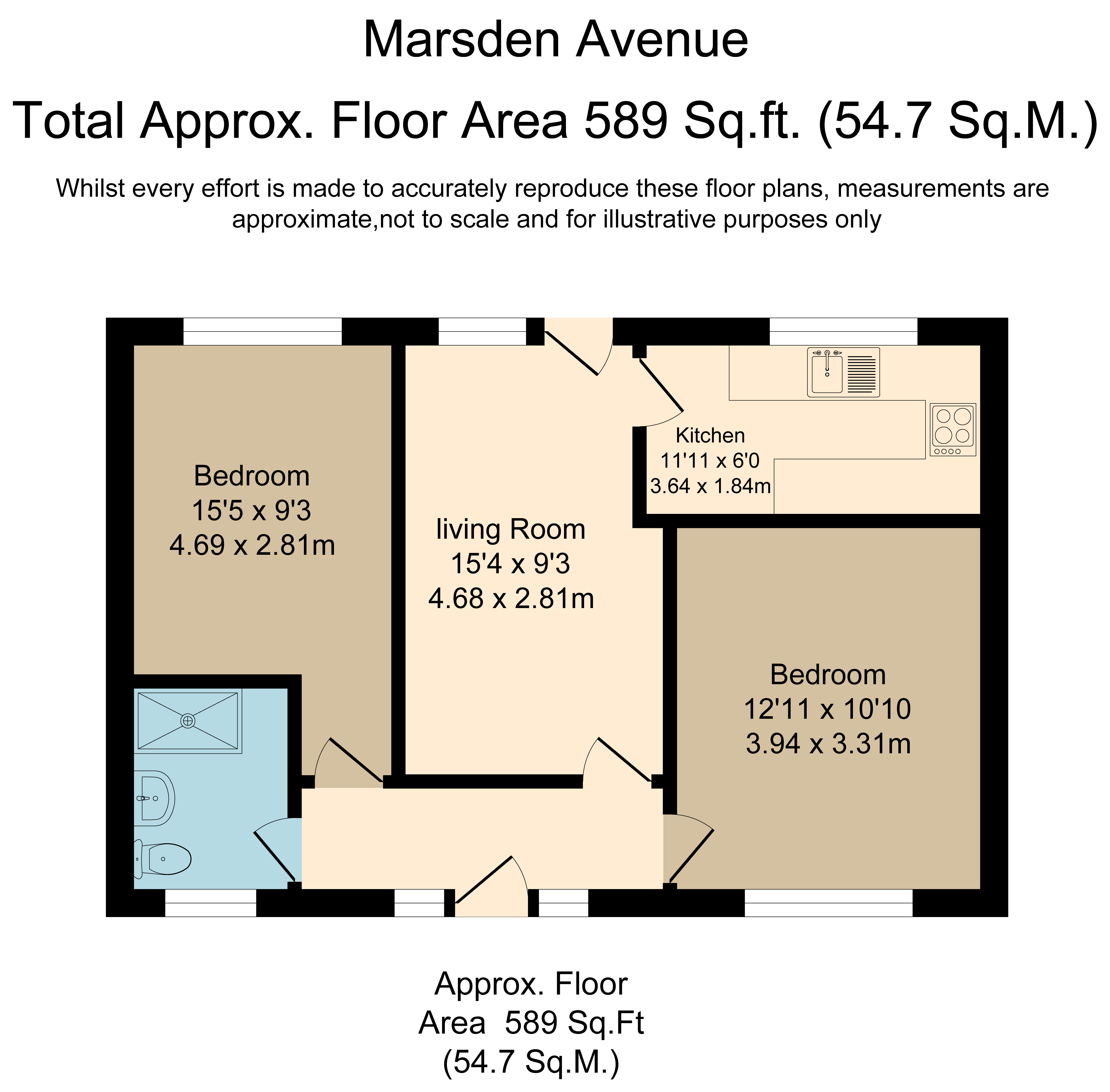 Marsden Avenue, Eccleston, St. Helens WA10, 2 bedroom semidetached