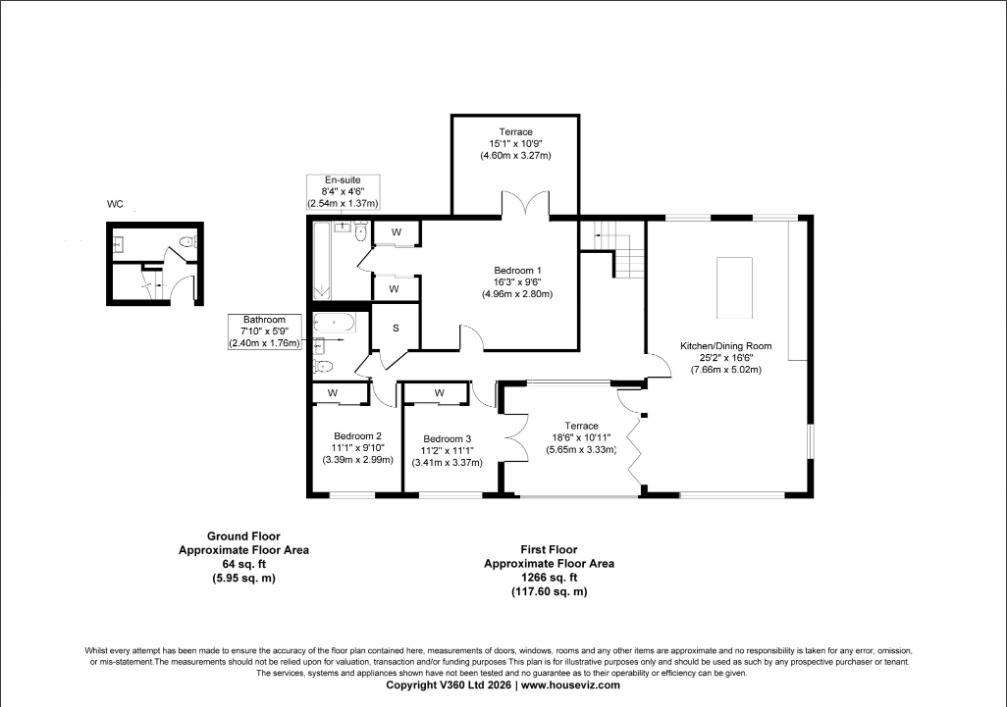 Flat 14, The School Yard, Harborne floorplan