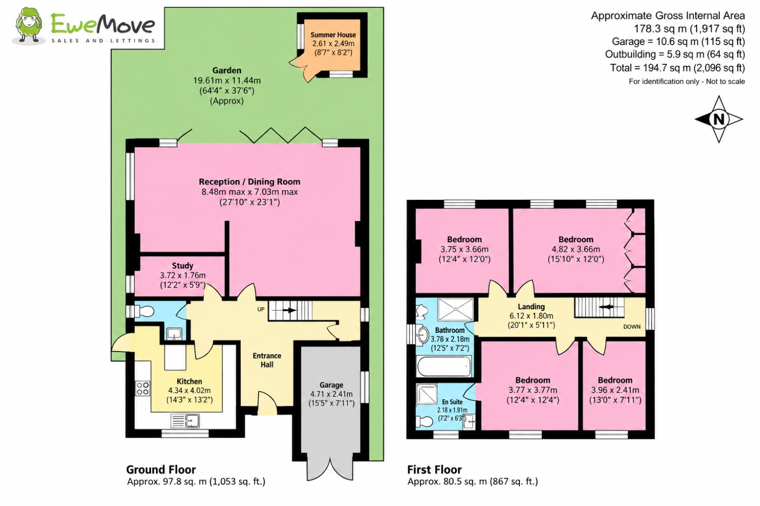 3, Sandiland Crescent, Bromley floorplan