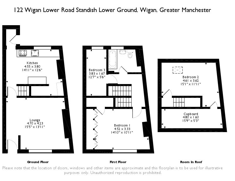 Wigan Lower Road Standish Lower Ground Wigan Wn6 3 Bedroom