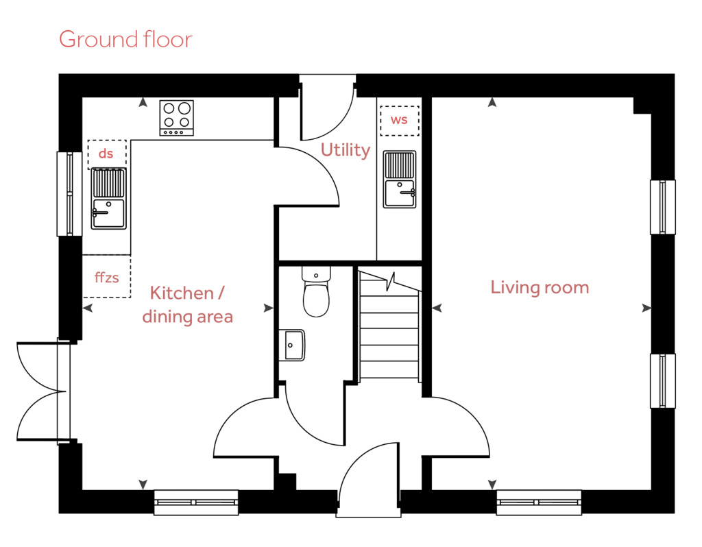 77, Whitehall Road West, Birkenshaw floorplan