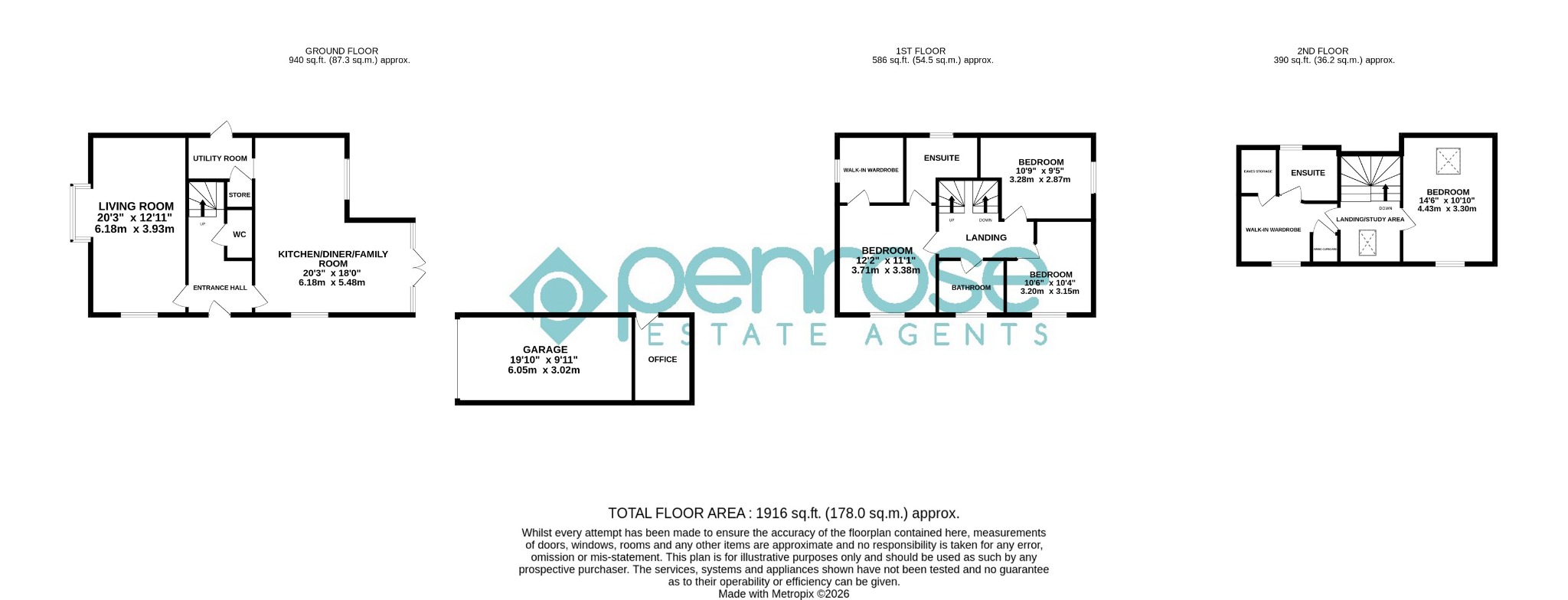30, Aspen Way, Bedford floorplan