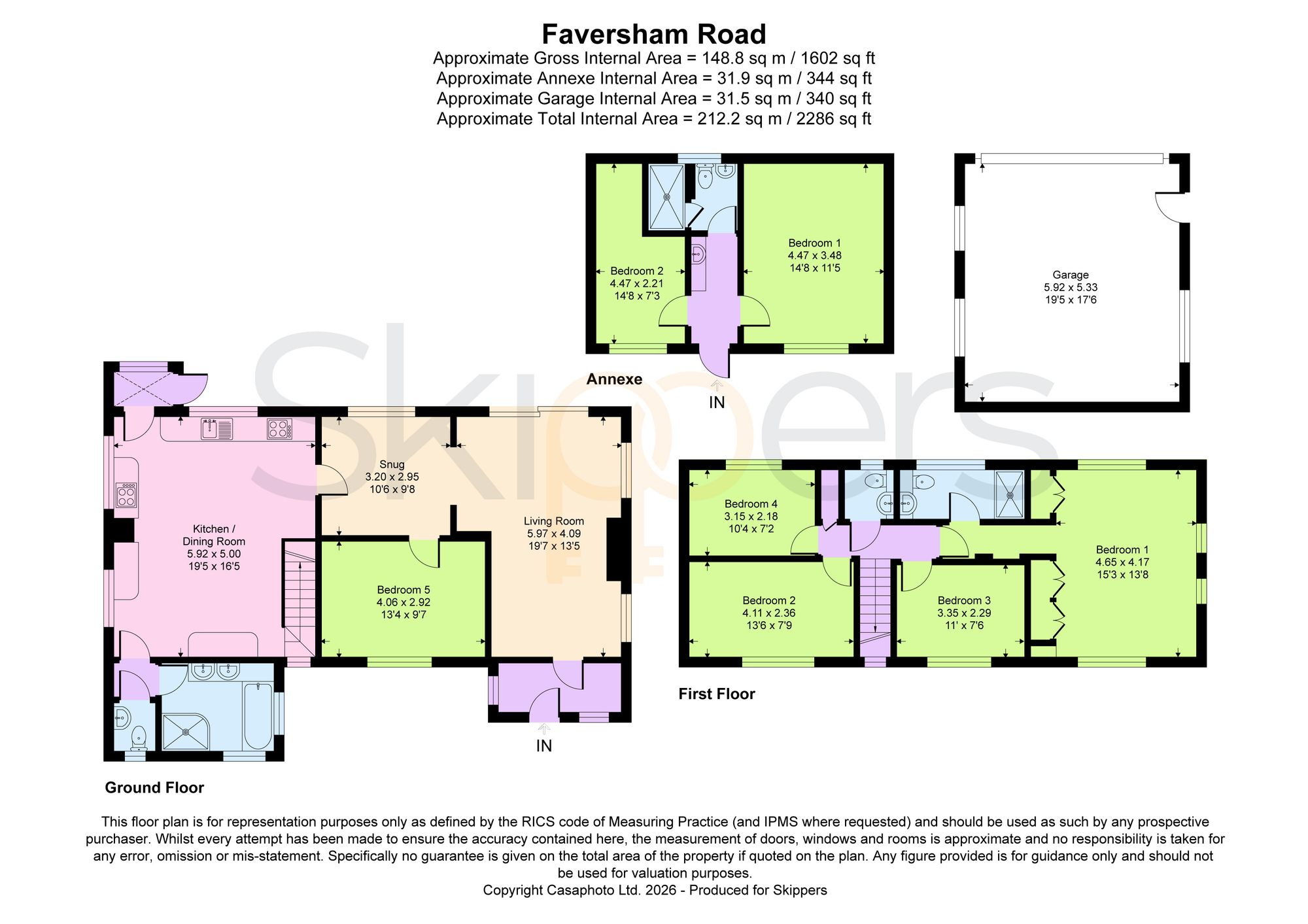 Amber Green Faversham Road, Ashford floorplan