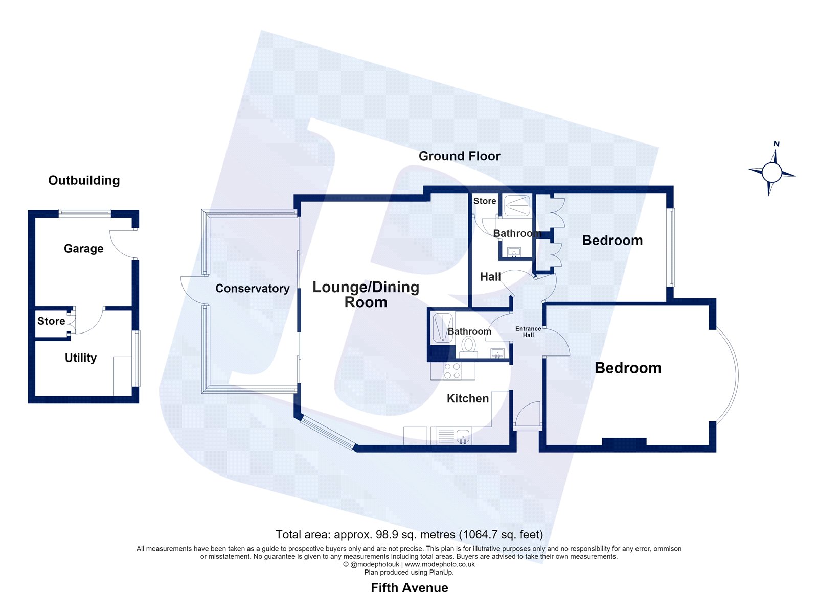24, Fifth Avenue, Essex floorplan