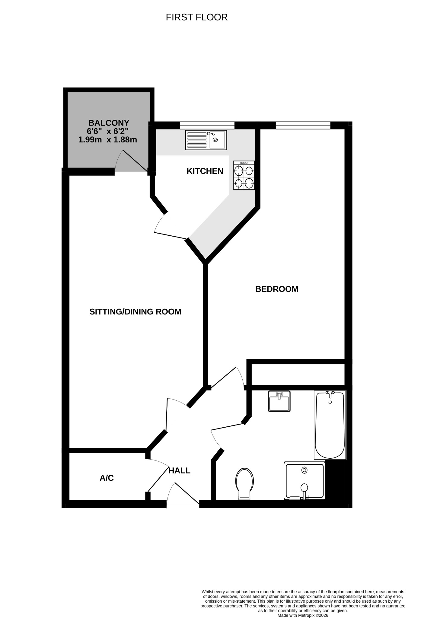23 Cherrett Court, 557 Ringwood Road, Dorset floorplan