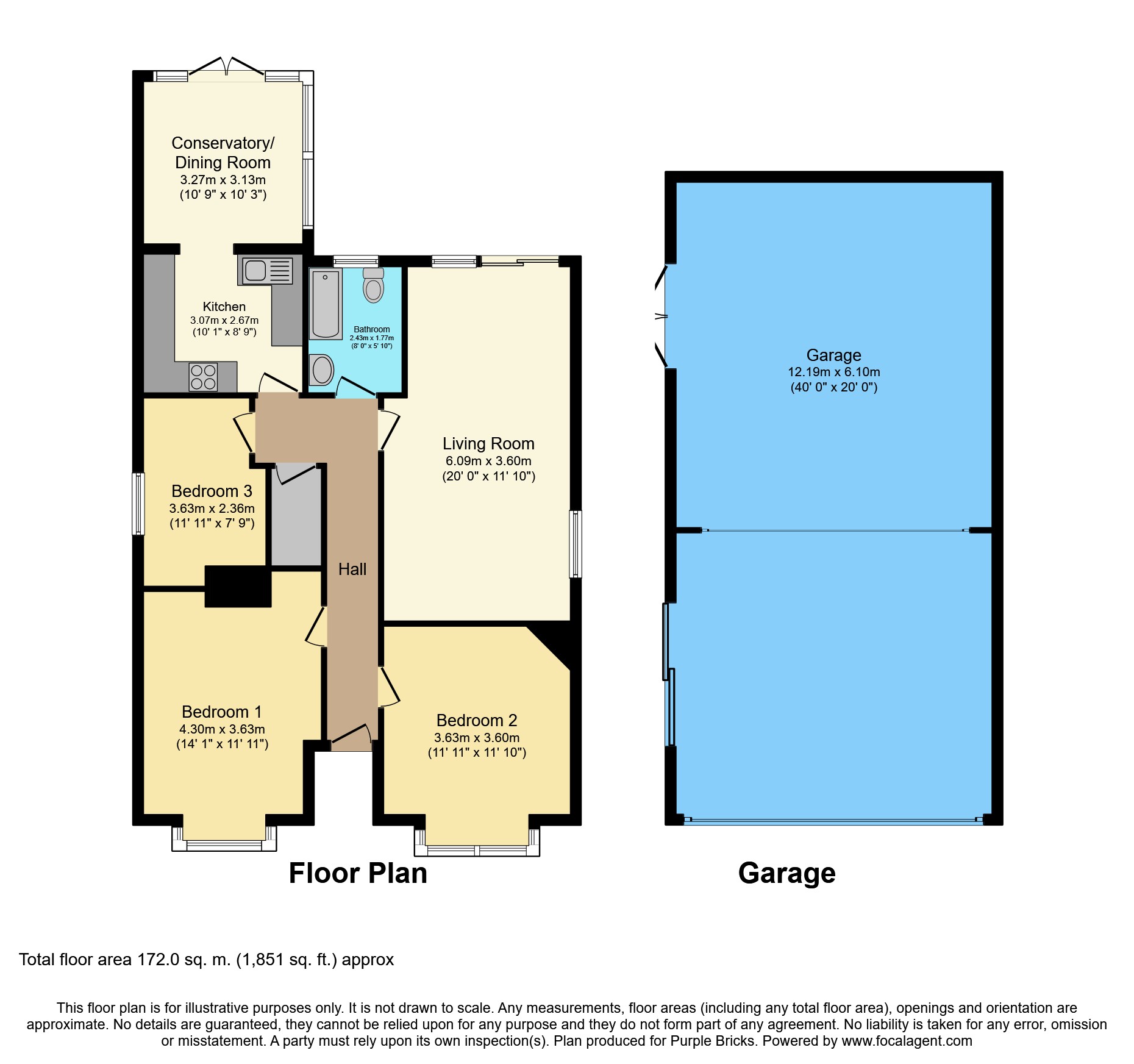 3 Bedrooms Detached bungalow for sale in London Road, Wokingham RG40