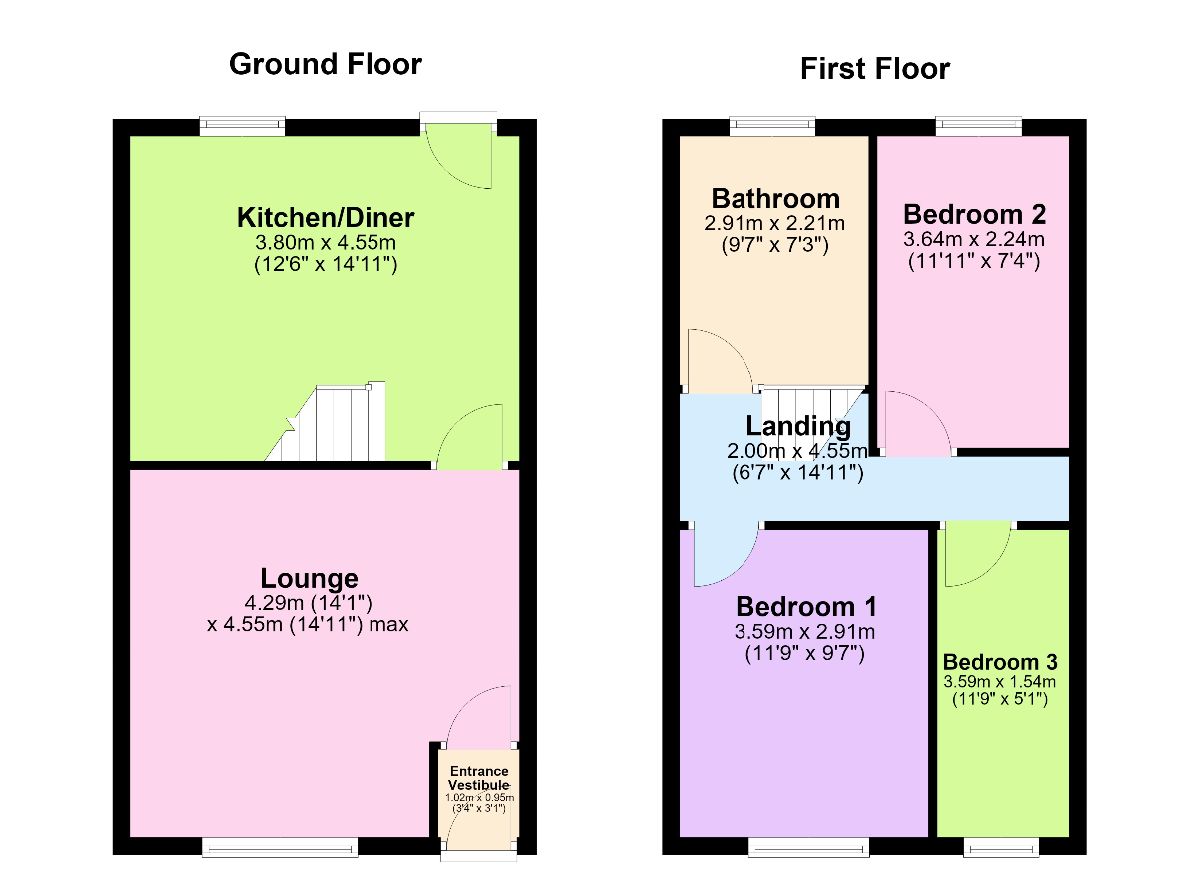 196 Lee Avenue, Bolton floorplan