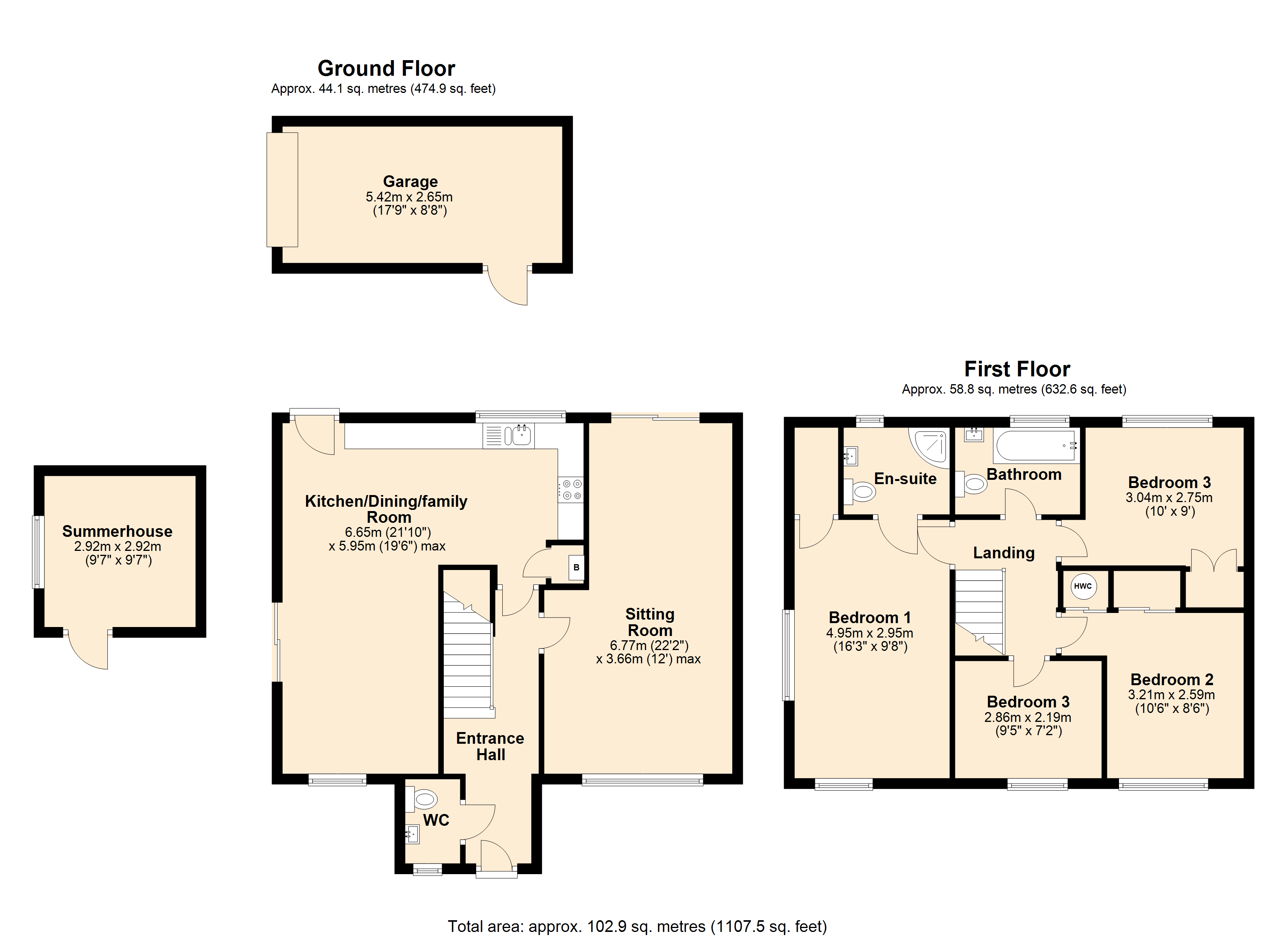 6, Tything Way, Somerset floorplan