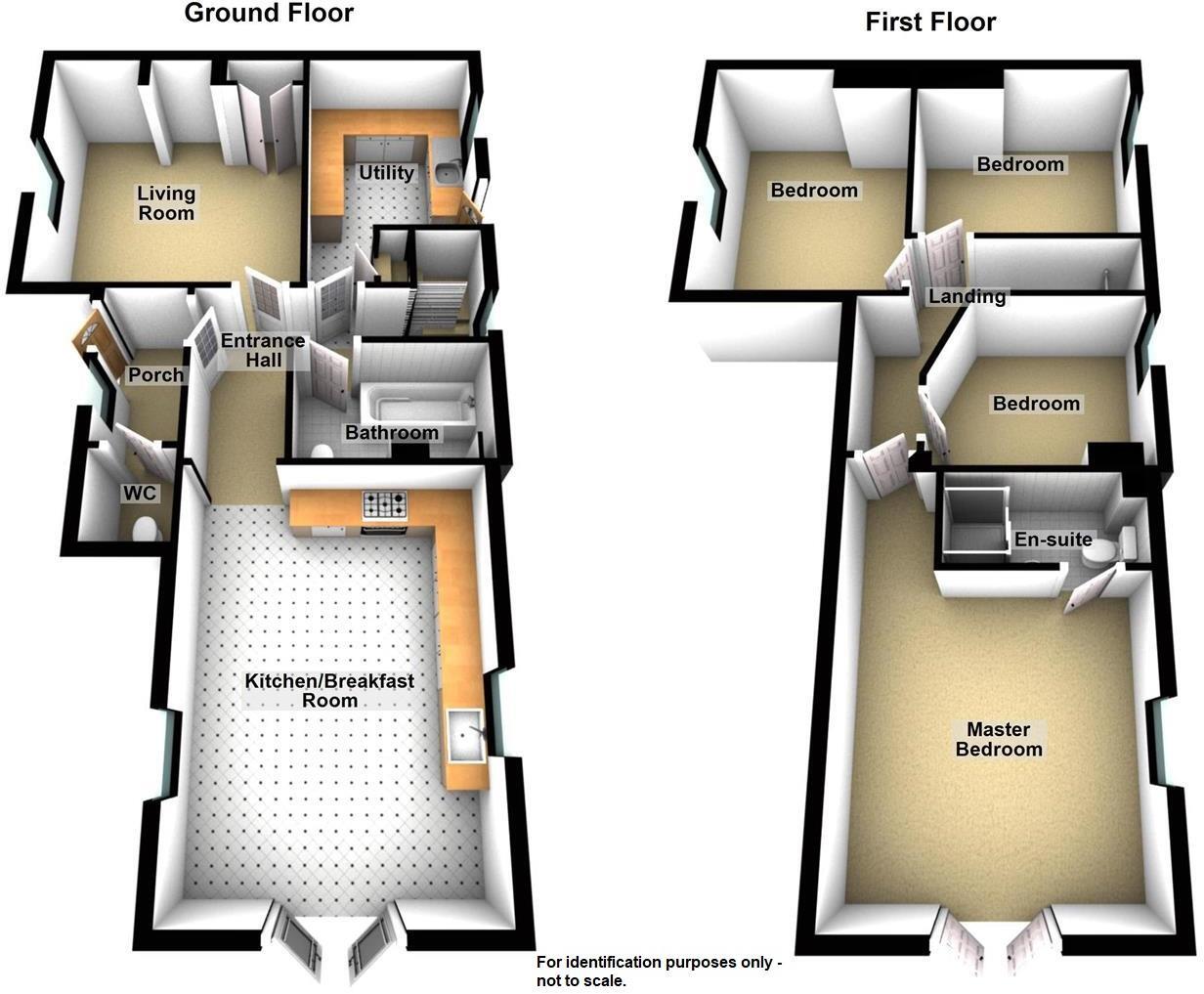 2 Moorfield Cottages,, Ocle Pychard, Hereford floorplan
