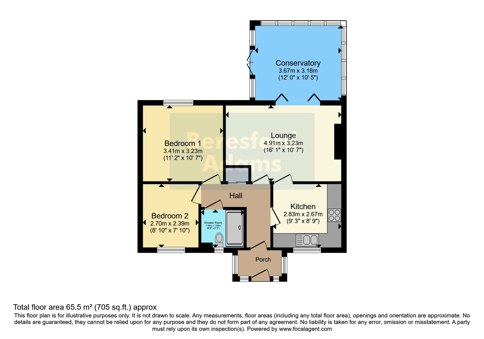 47, Round Hill Meadow, Chester floorplan