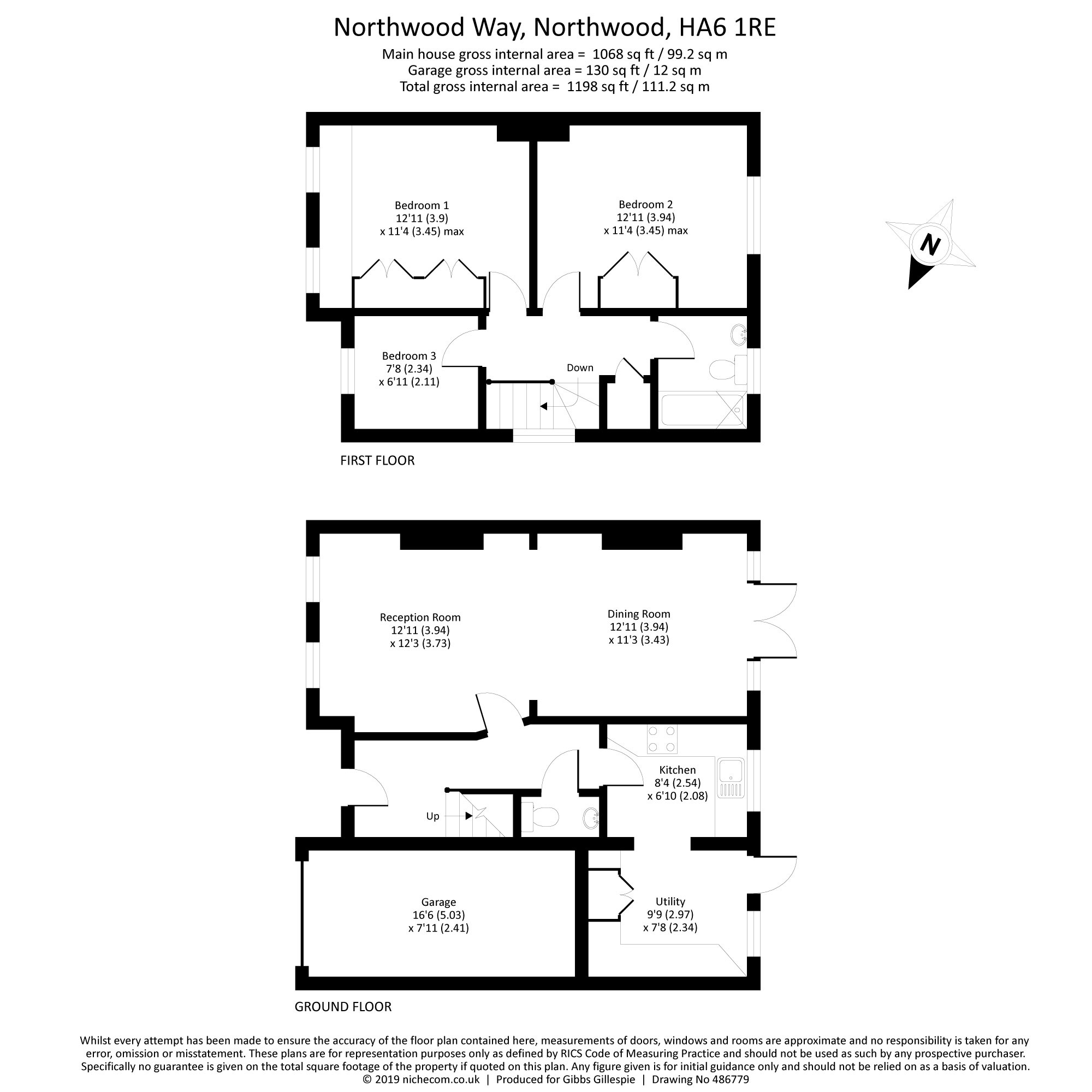 3 Bedrooms Semi-detached house for sale in Northwood Way, Northwood, Middlesex HA6