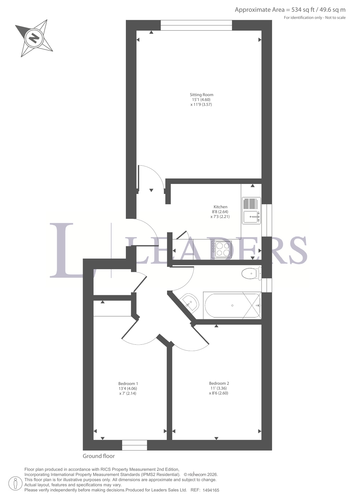 38, Turnpike Lane, Sutton floorplan