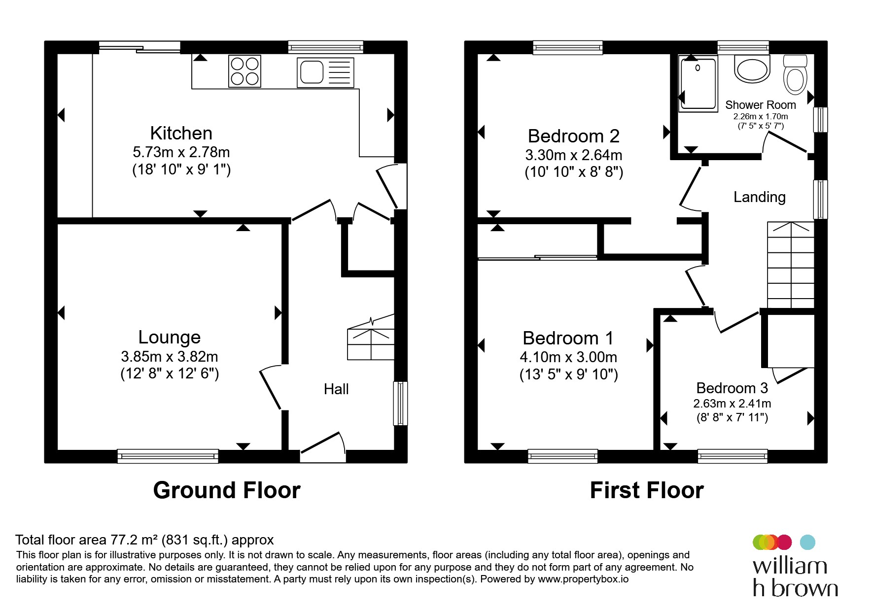 34, Rowan Rise, Rotherham floorplan