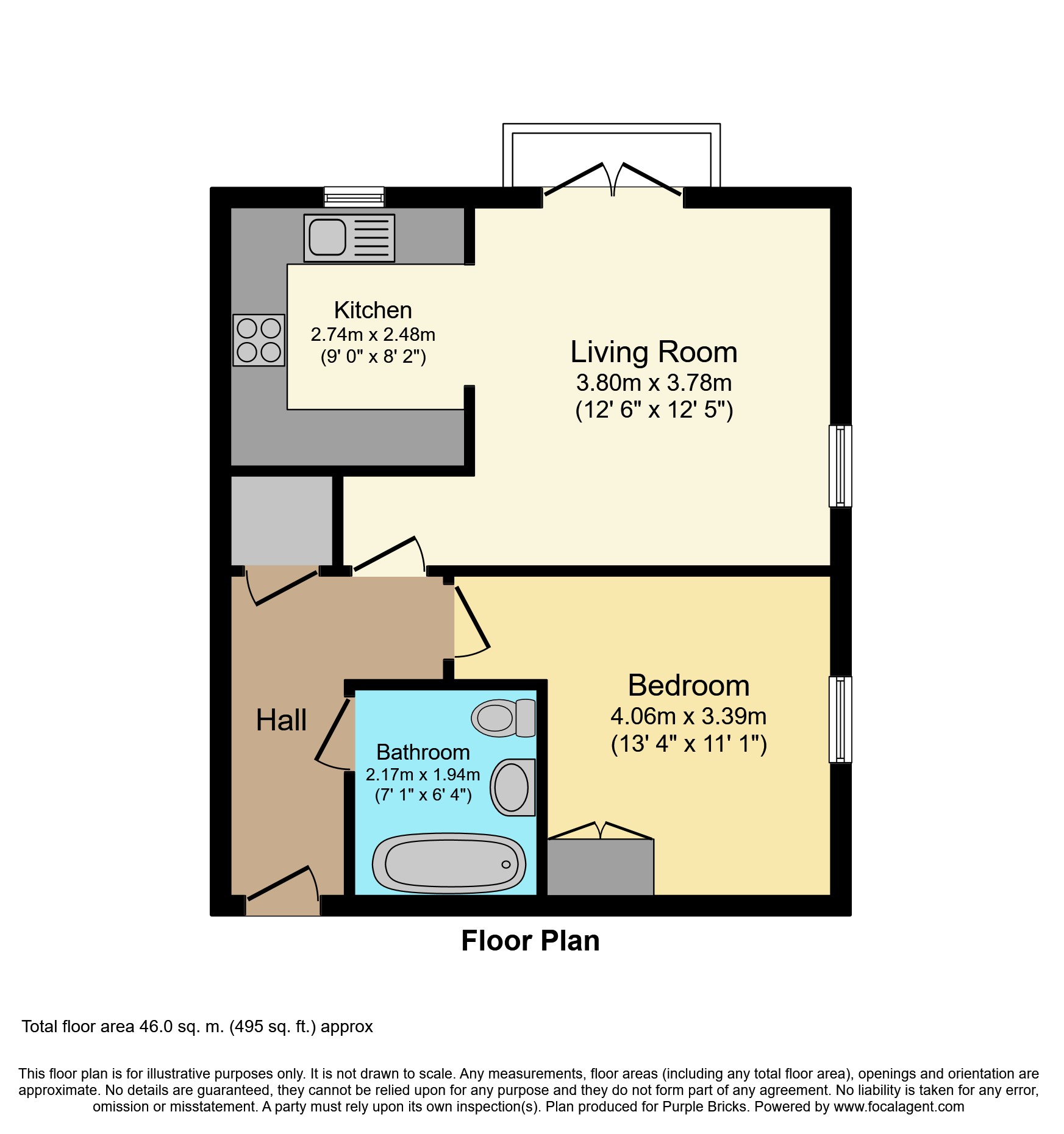1 Bedrooms Flat for sale in Glyndon Road, London SE18