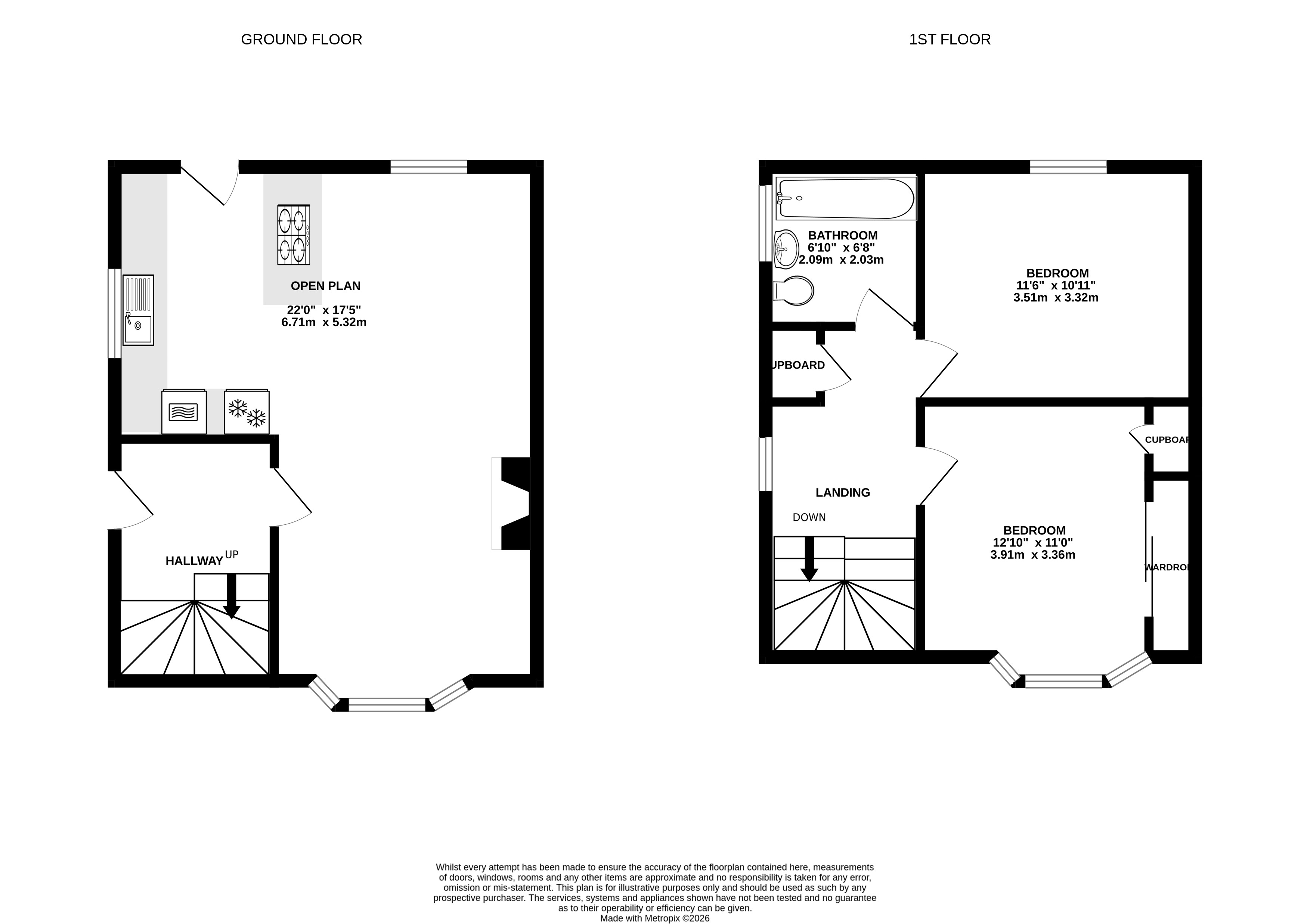 45, Kingston Avenue, Margate floorplan