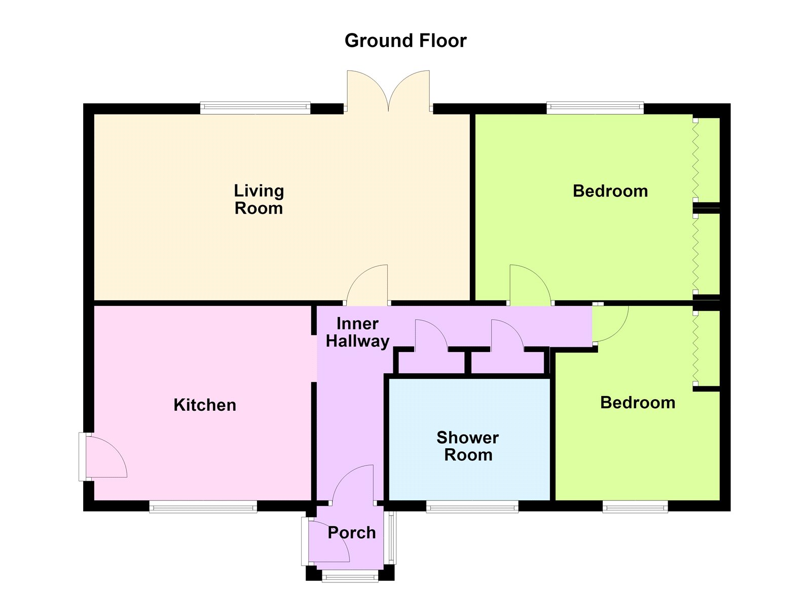 3, Penally Heights, Tenby floorplan