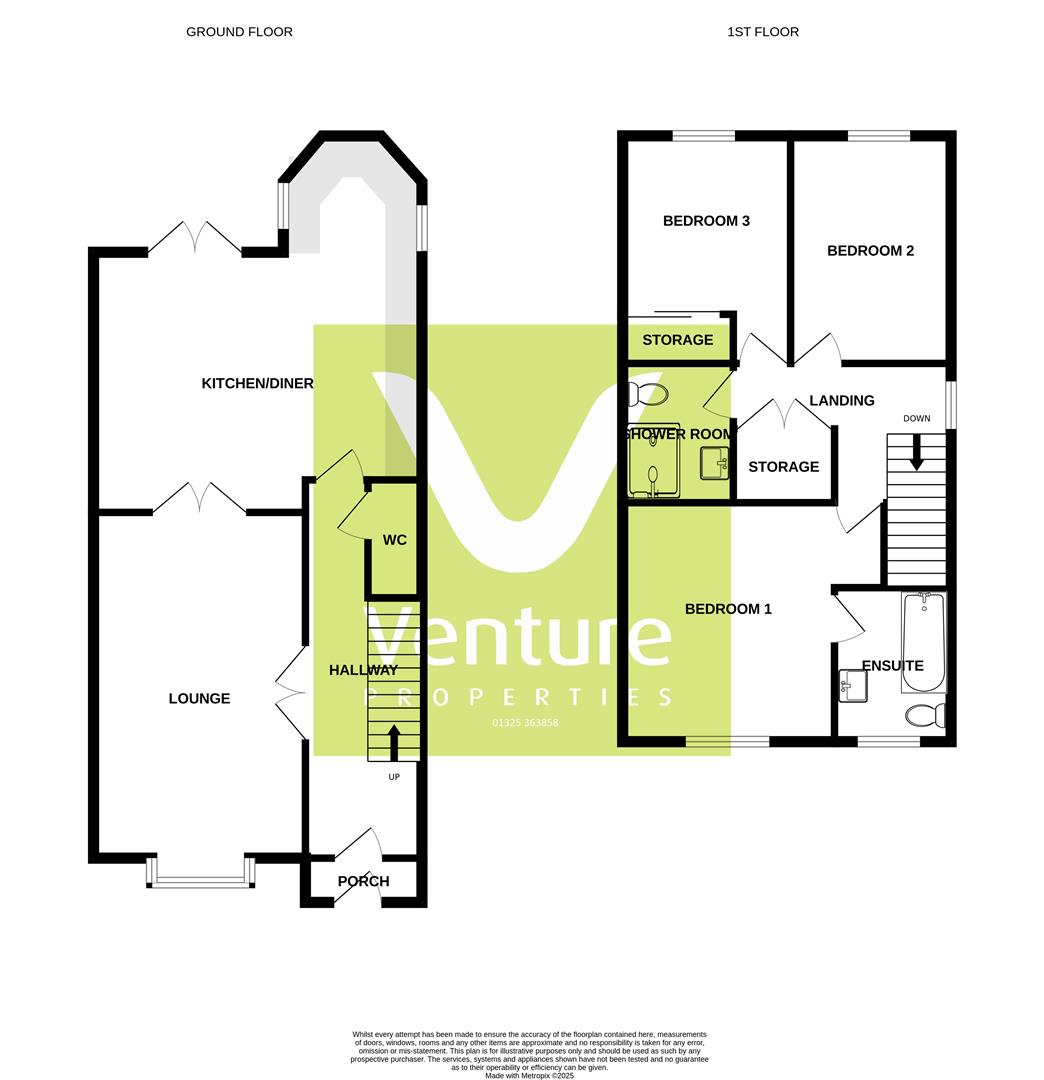 6, Greenside Court, Darlington floorplan