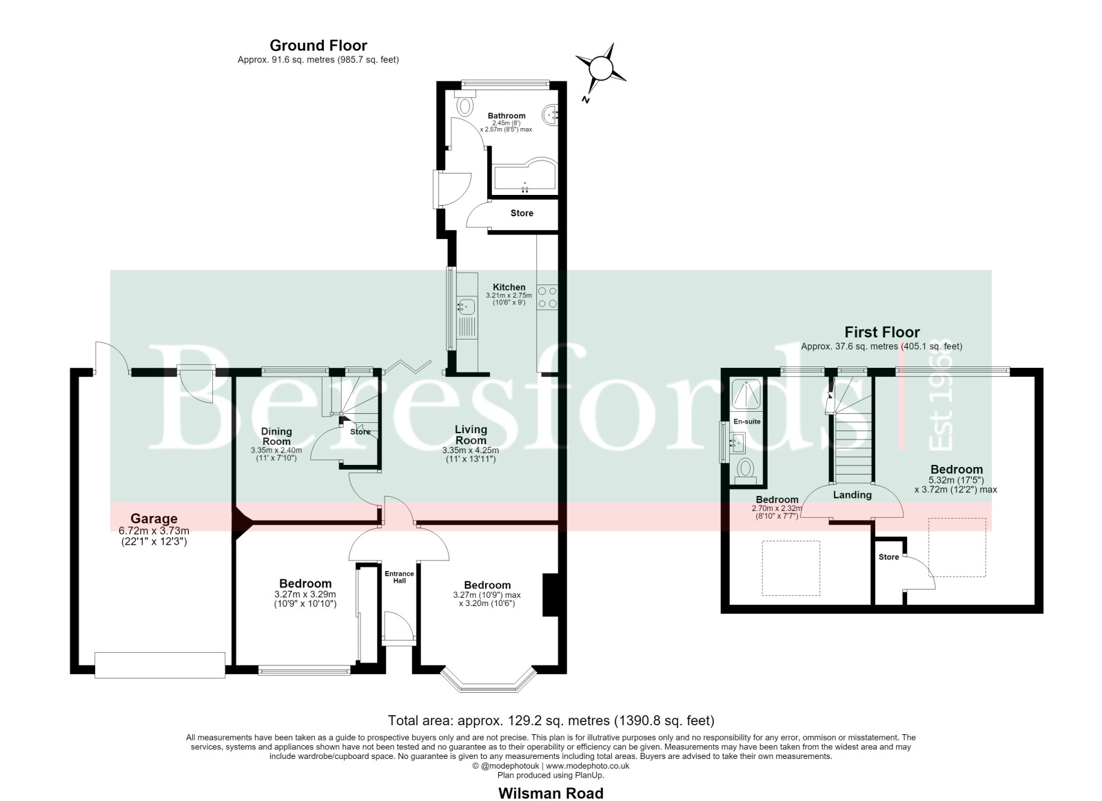 7, Wilsman Road, Essex floorplan