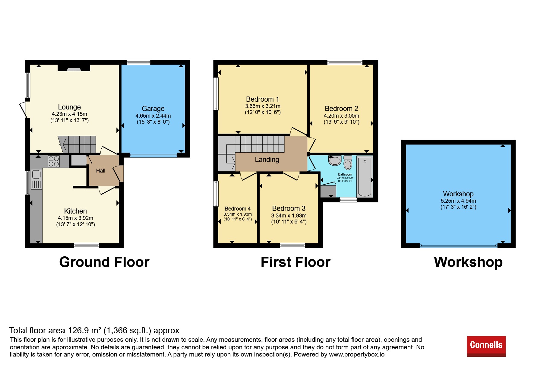 5, Burford Mews, Leamington Spa floorplan