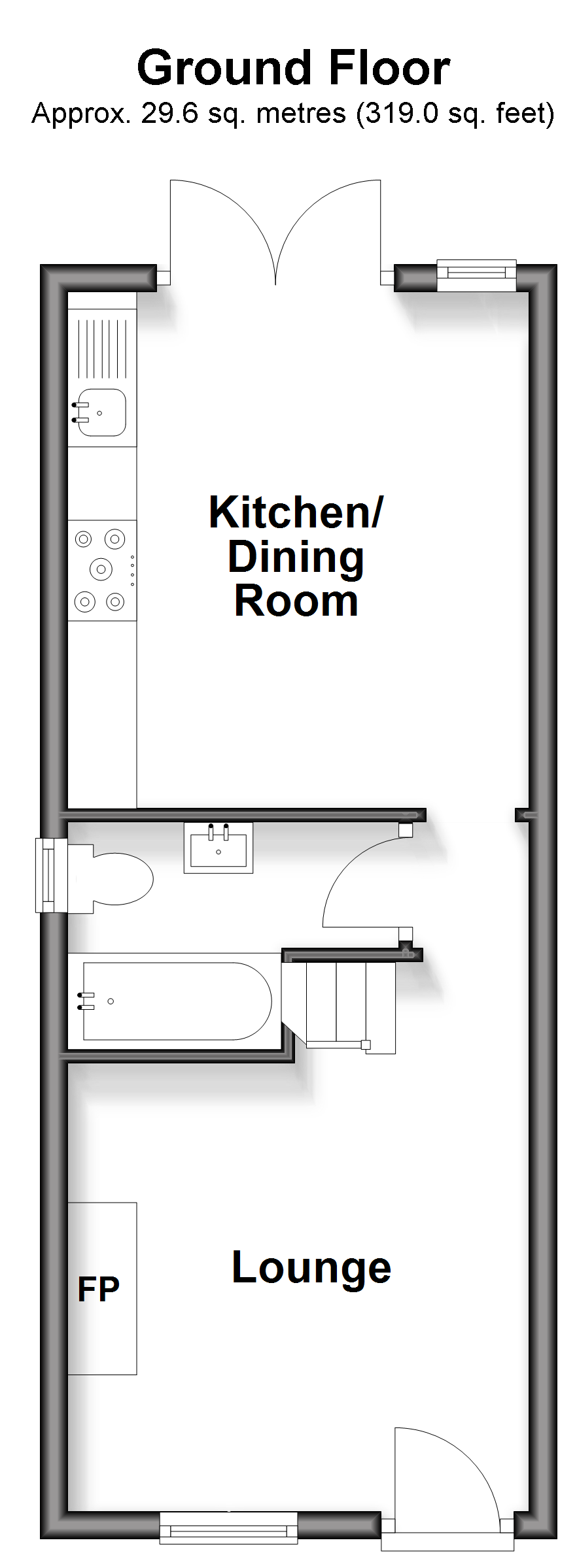 Lavender Cottage, Kings Road, Bembridge floorplan