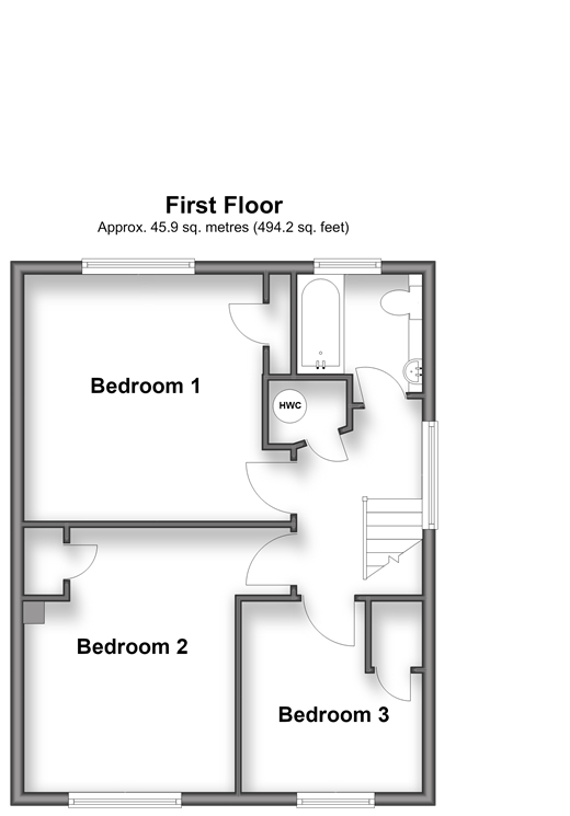 Widgeon Road Strood, Rochester floorplan