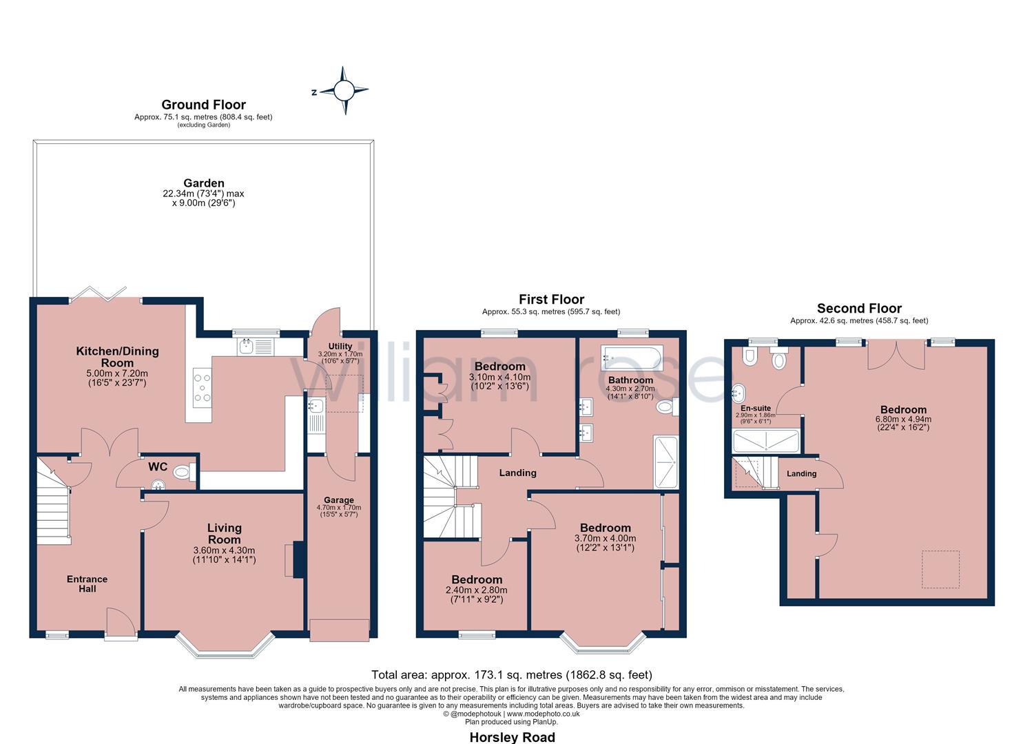 18, Horsley Road, London floorplan