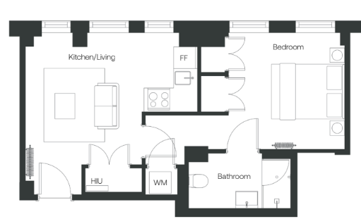 Chichester Street, London floorplan