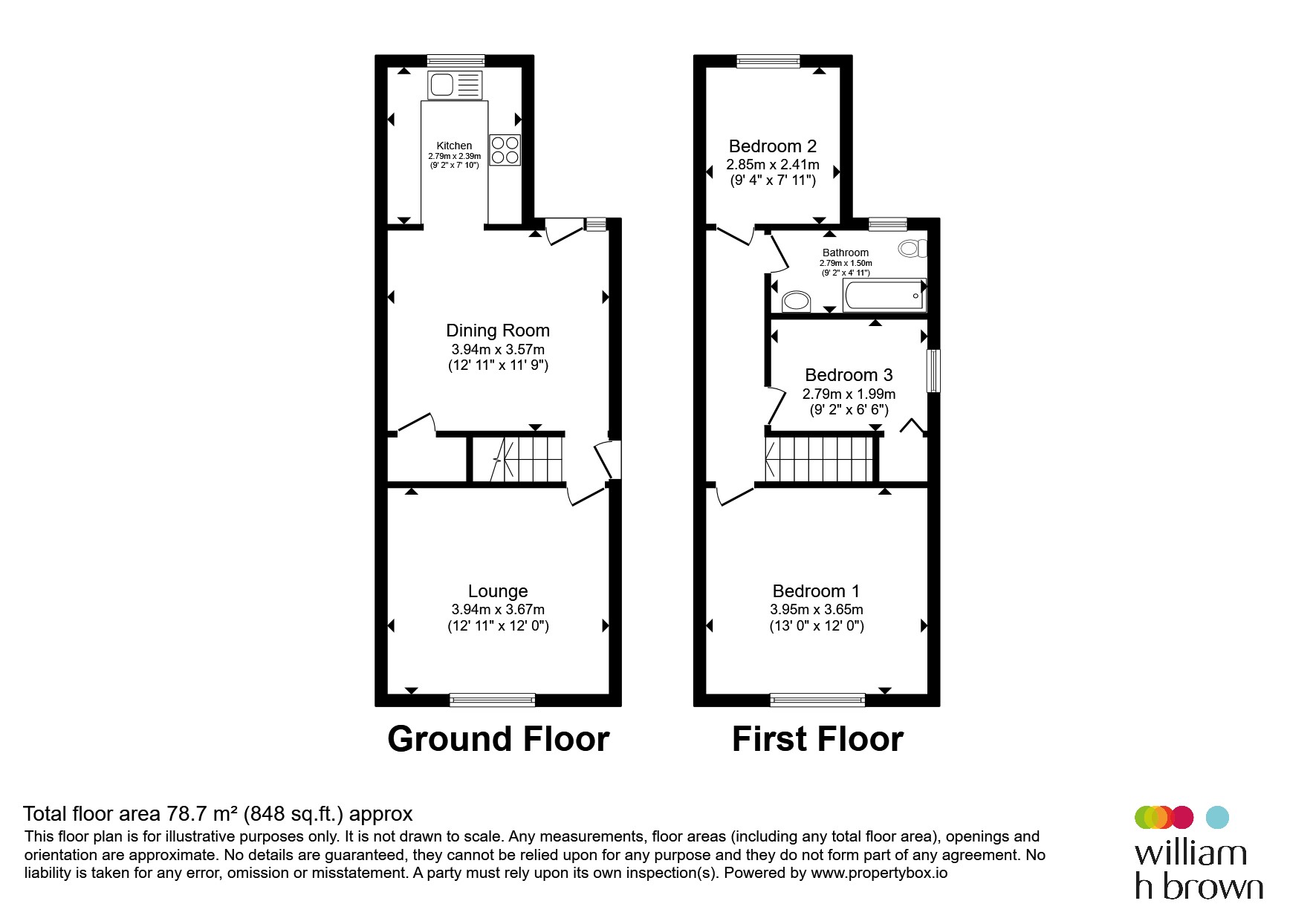 18, Church Road, Chesterfield floorplan