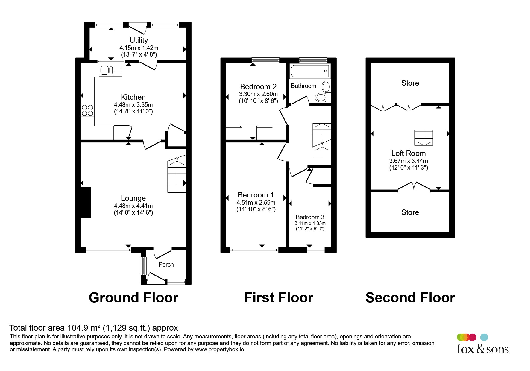 20, Queens Down, Taunton floorplan