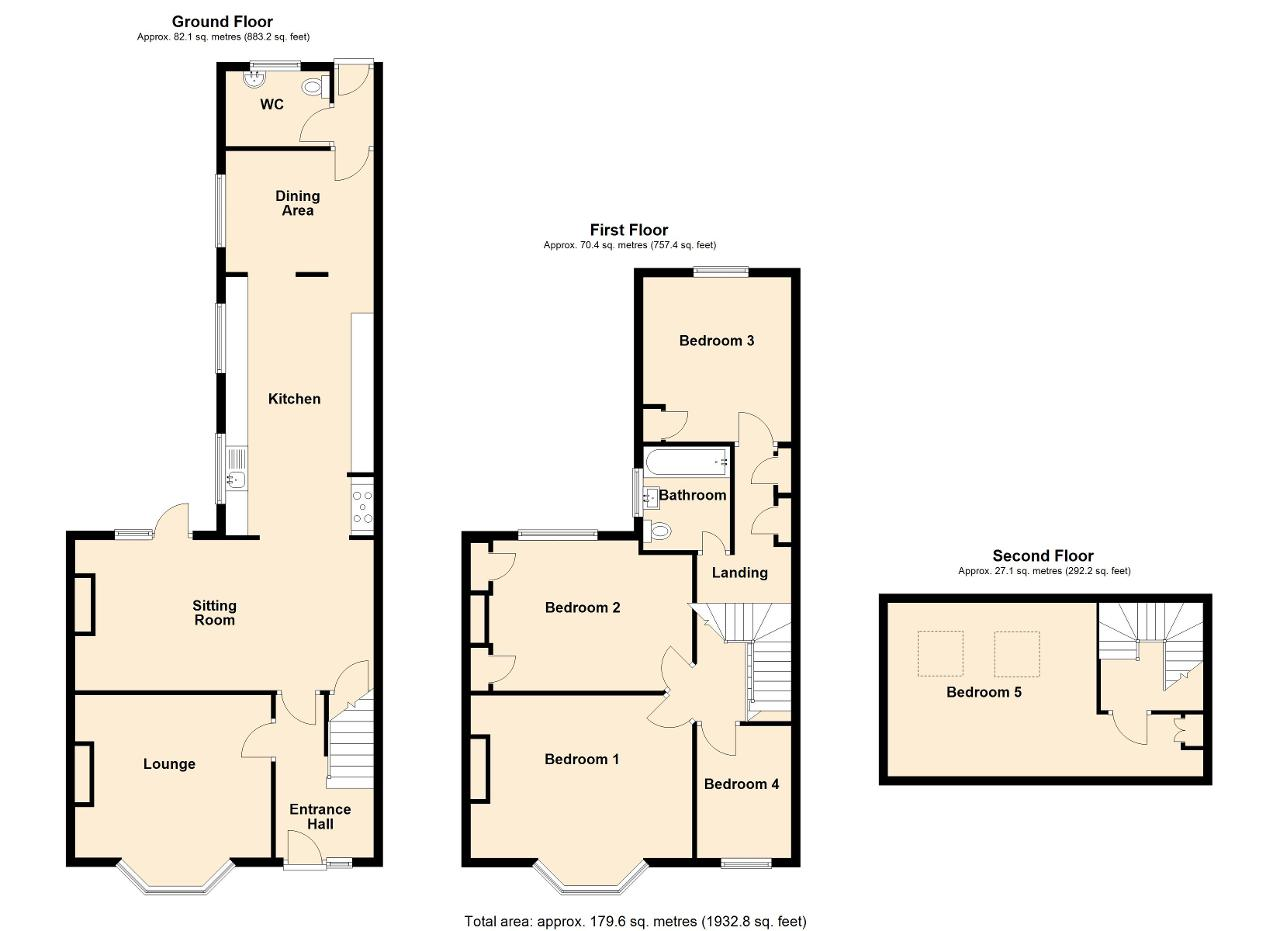 76, Westbourne Avenue, Hull floorplan