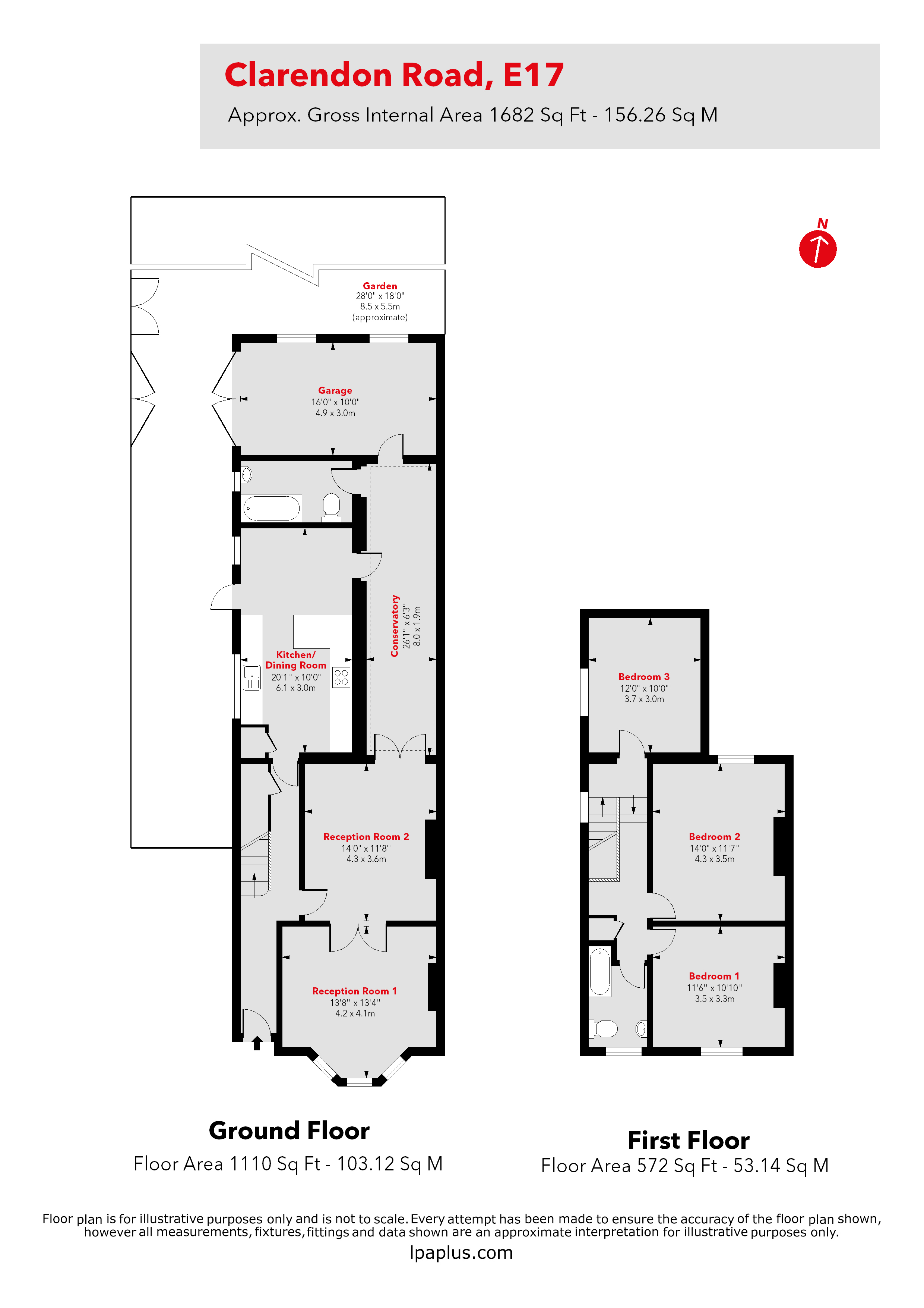 Clarendon Road, Walthamstow, London E17, 3 bedroom semidetached house