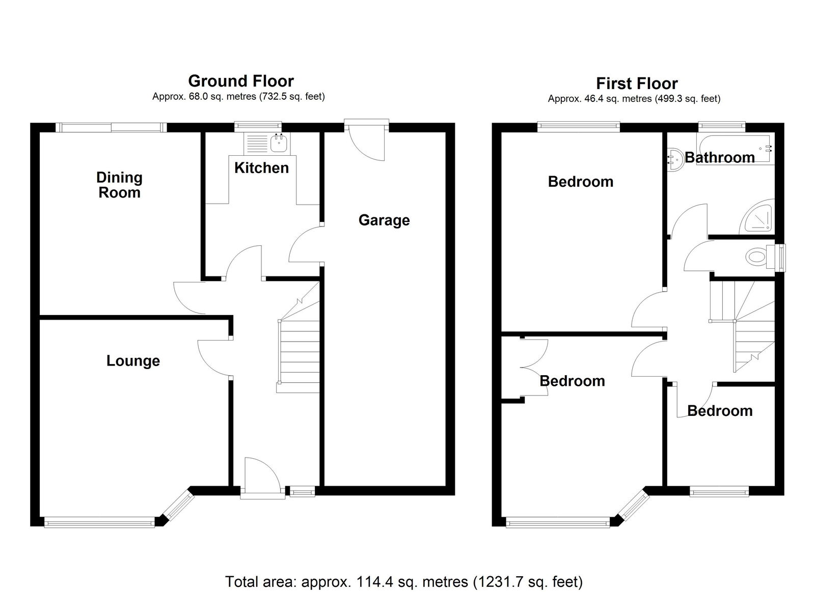 40, Ann Road, Birmingham floorplan