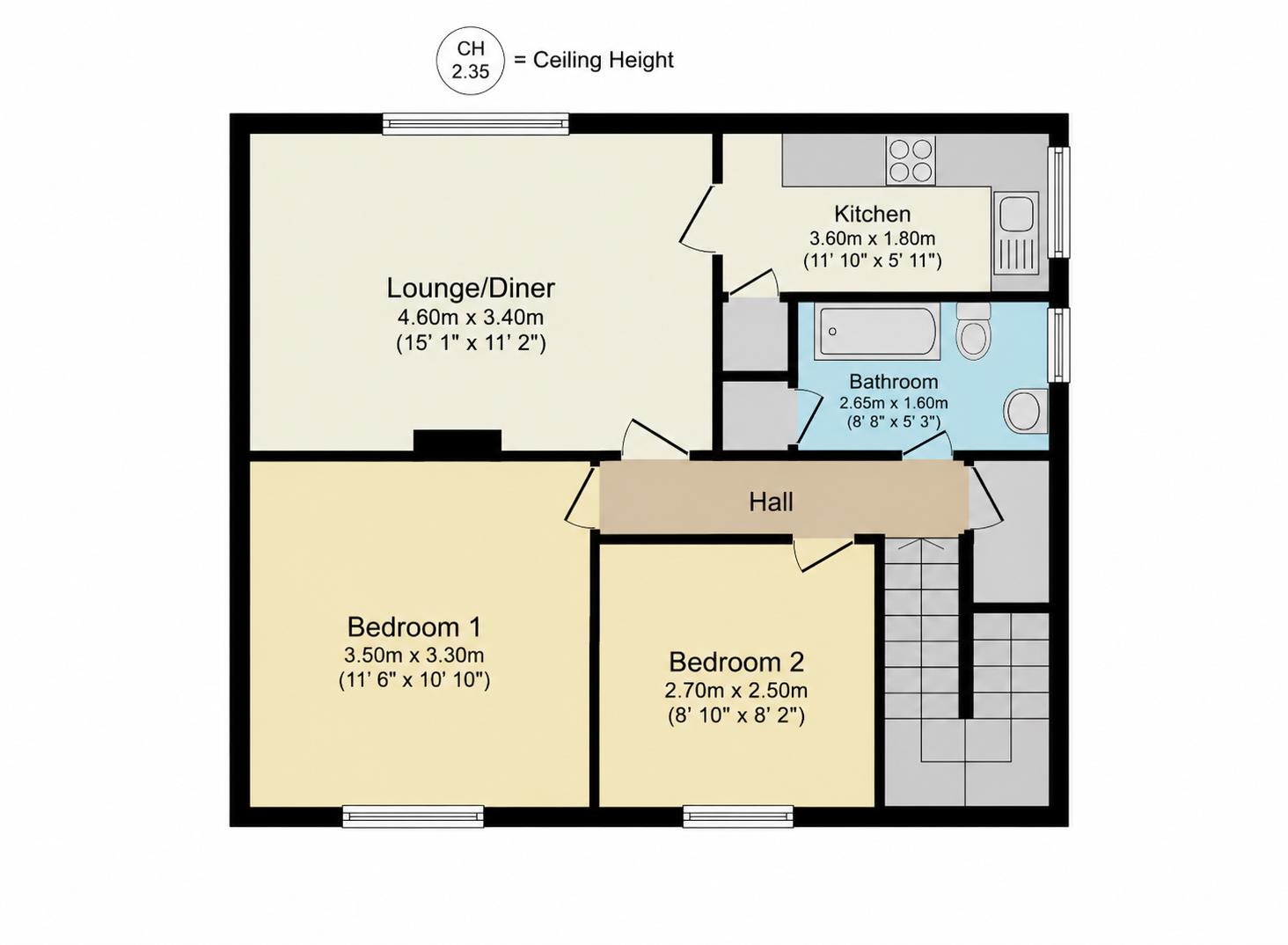 12, Tavistock Walk, Aylesbury floorplan