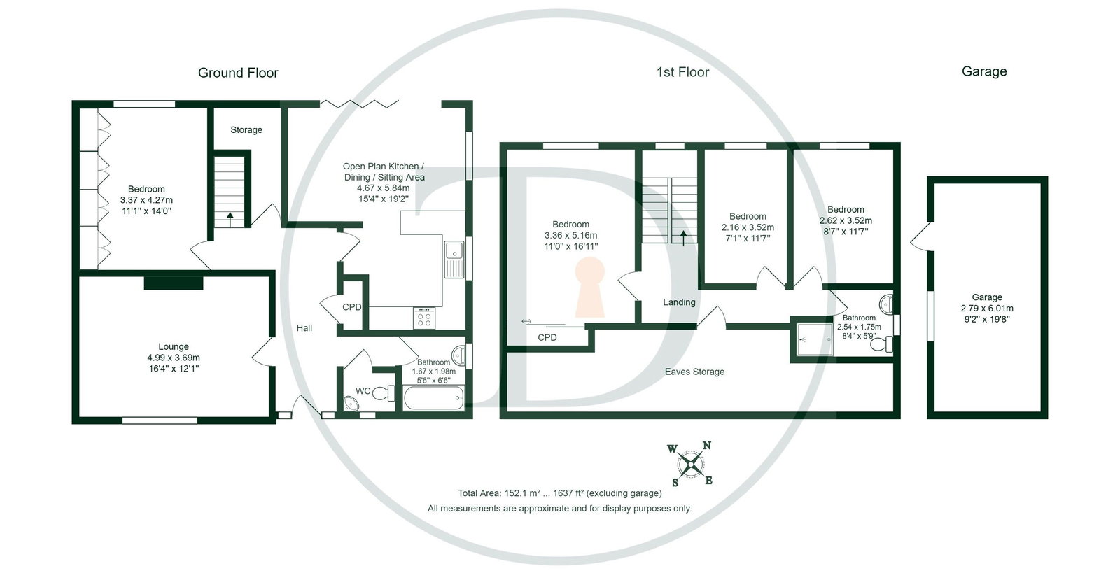 1, Bridle Way, Ellesmere Port floorplan