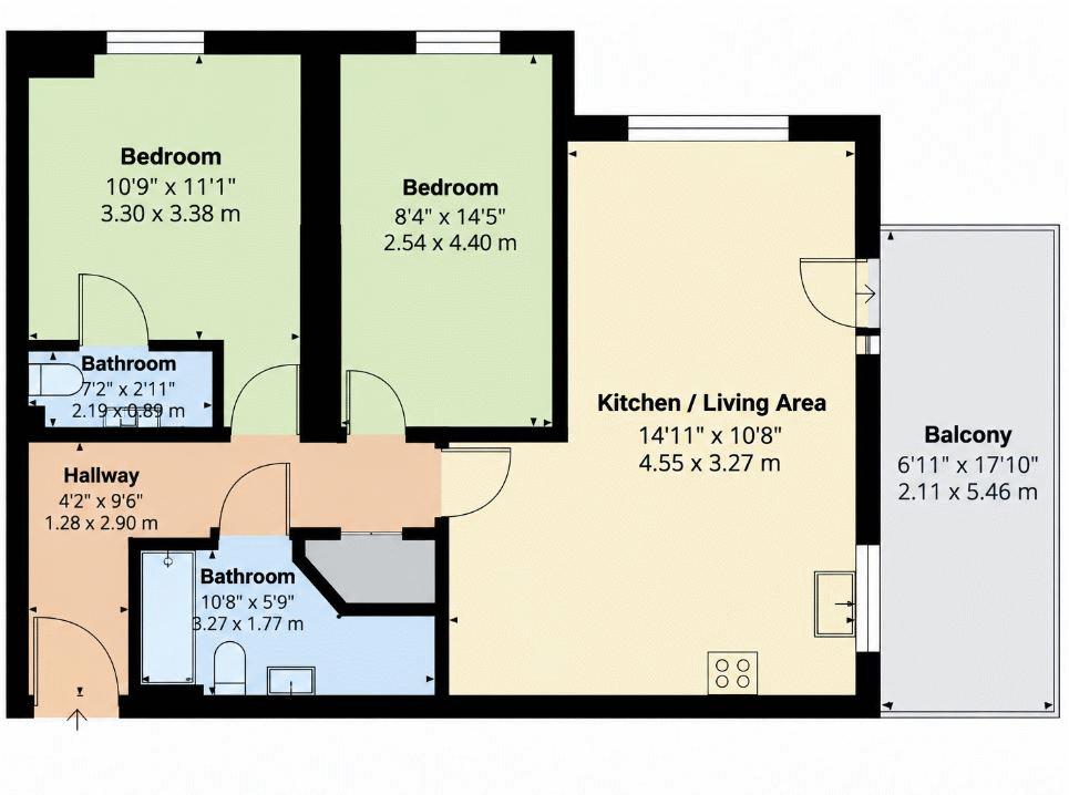 London Road, Benfleet floorplan