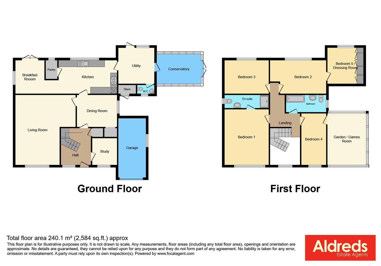 Nigan, Station Road, Lowestoft floorplan